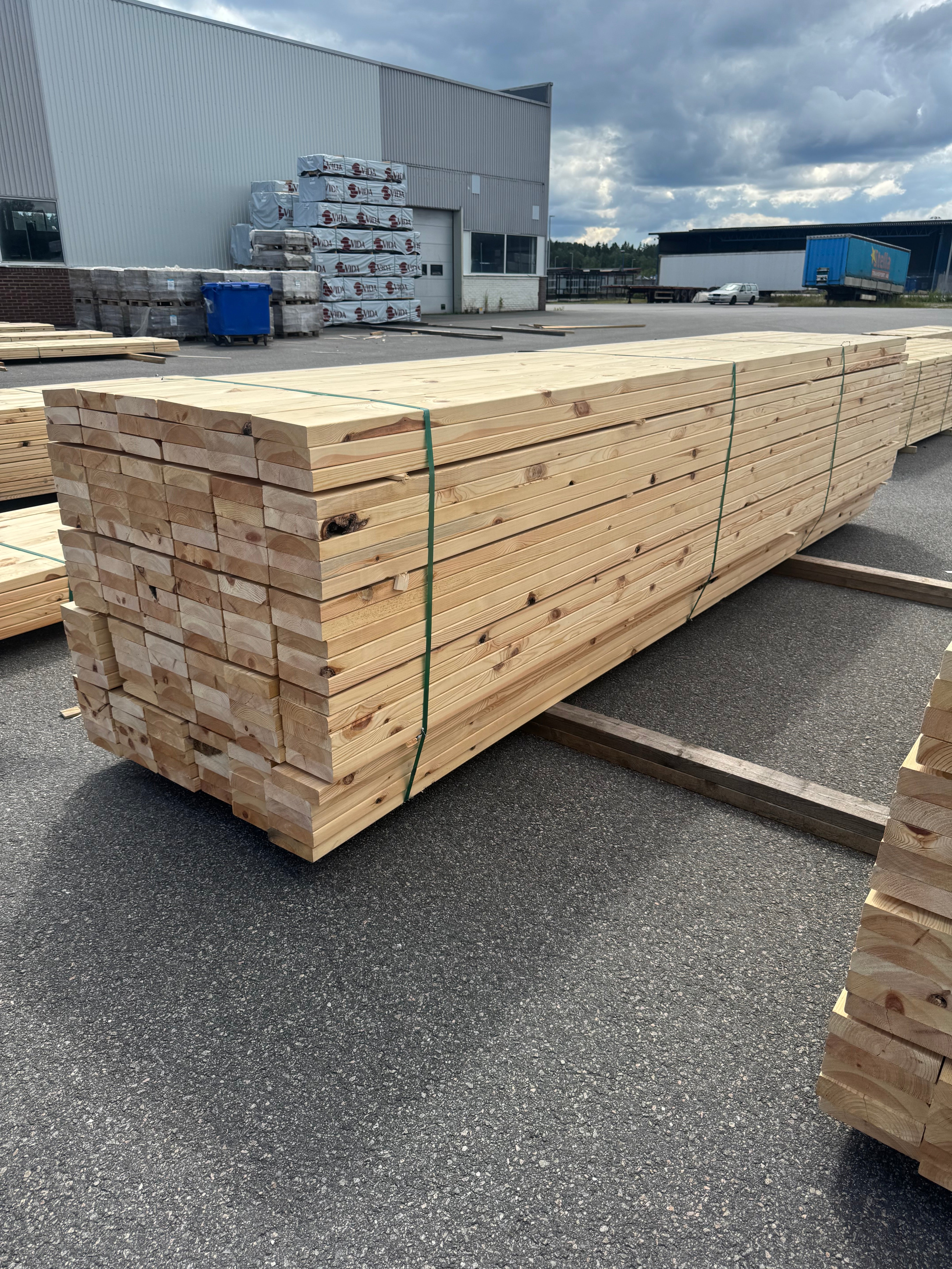 Paket Reglar 45x170 – 138 st (4,80 m, furu)