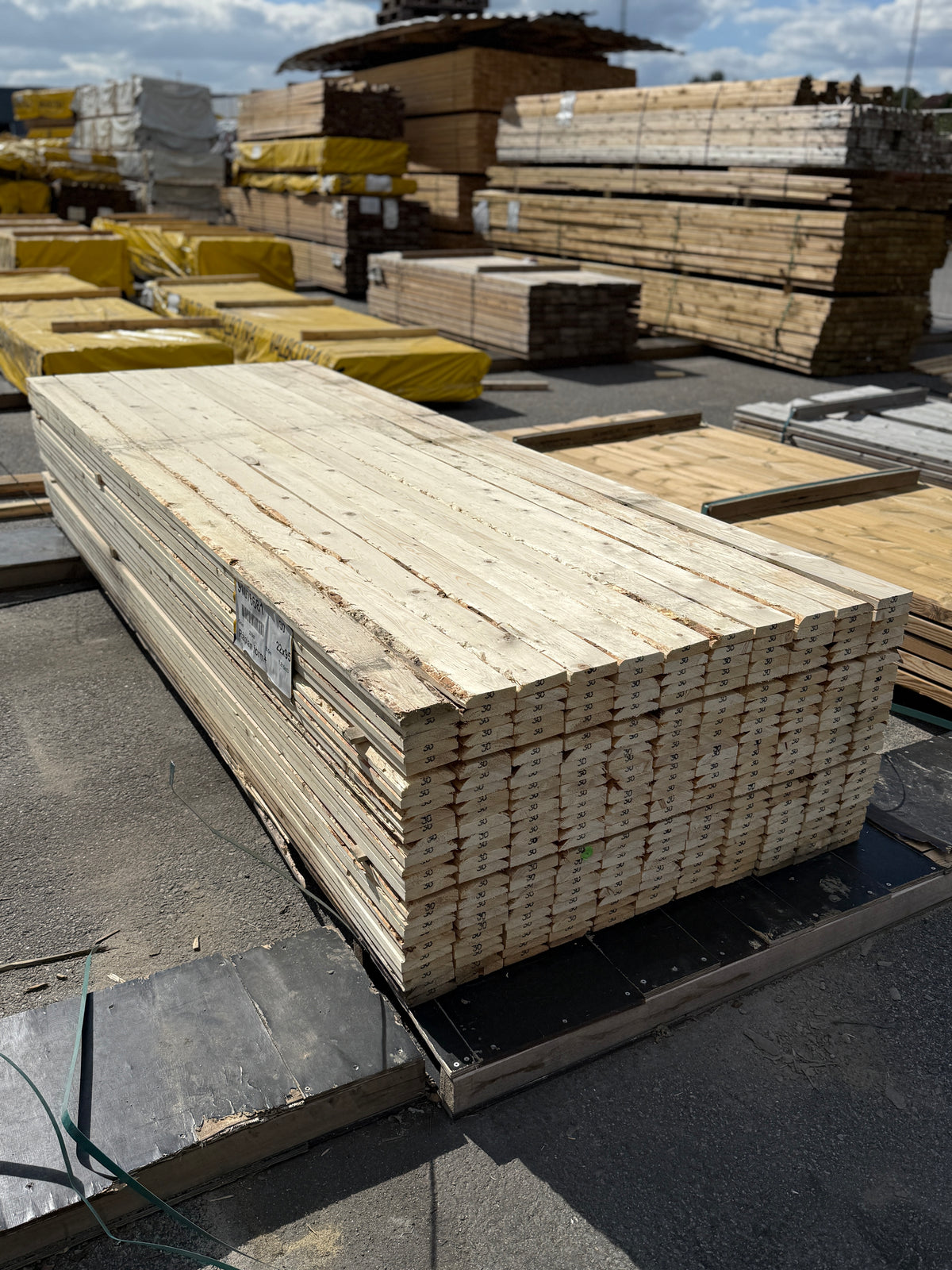 Paket Ohyvlade Brädor 22×95 mm – 3,00 m – 275 st