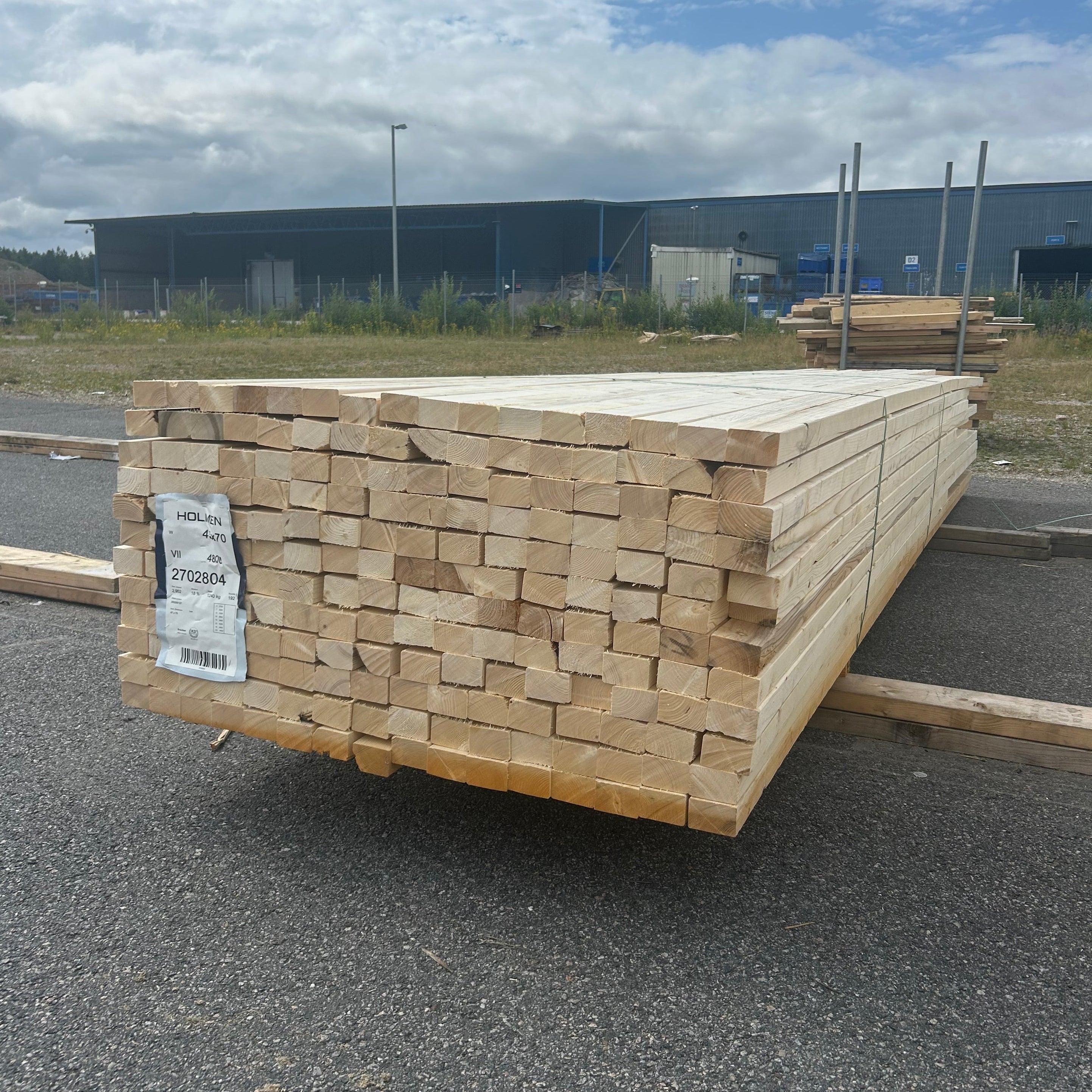 Paket Reglar 45x70mm 2,70-4,80m 192st
