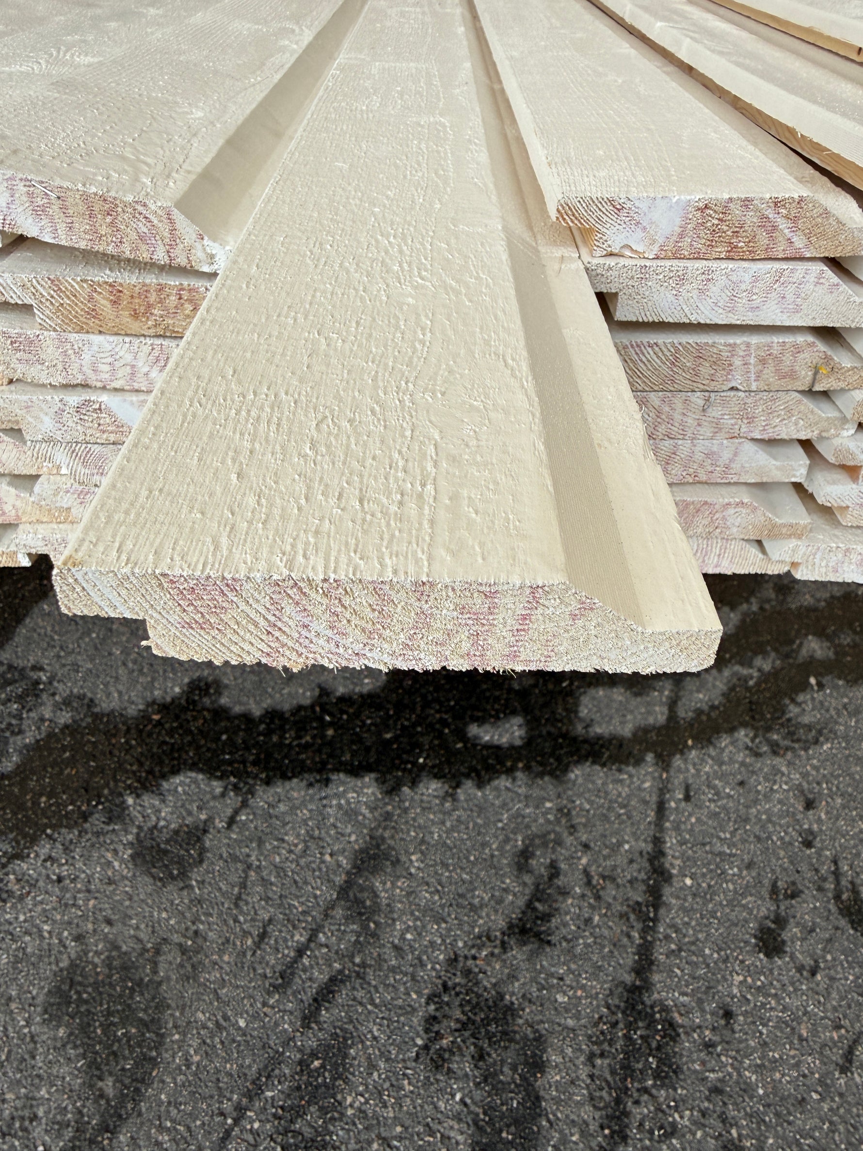 Paket Enkelfasspont 22x120mm 4,80m 65st Grundmålad