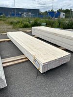 Paket Finsågade Brädor 22x170mm 4.20m 72st Grundmålad