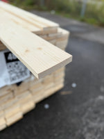 Parti Finsågade Brädor 22x120 mm – 3.60-4.80m (Andra sortering)