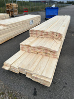 Paket Finsågade Brädor 22x170 mm – 4,20–5,40 m (Andra sortering)