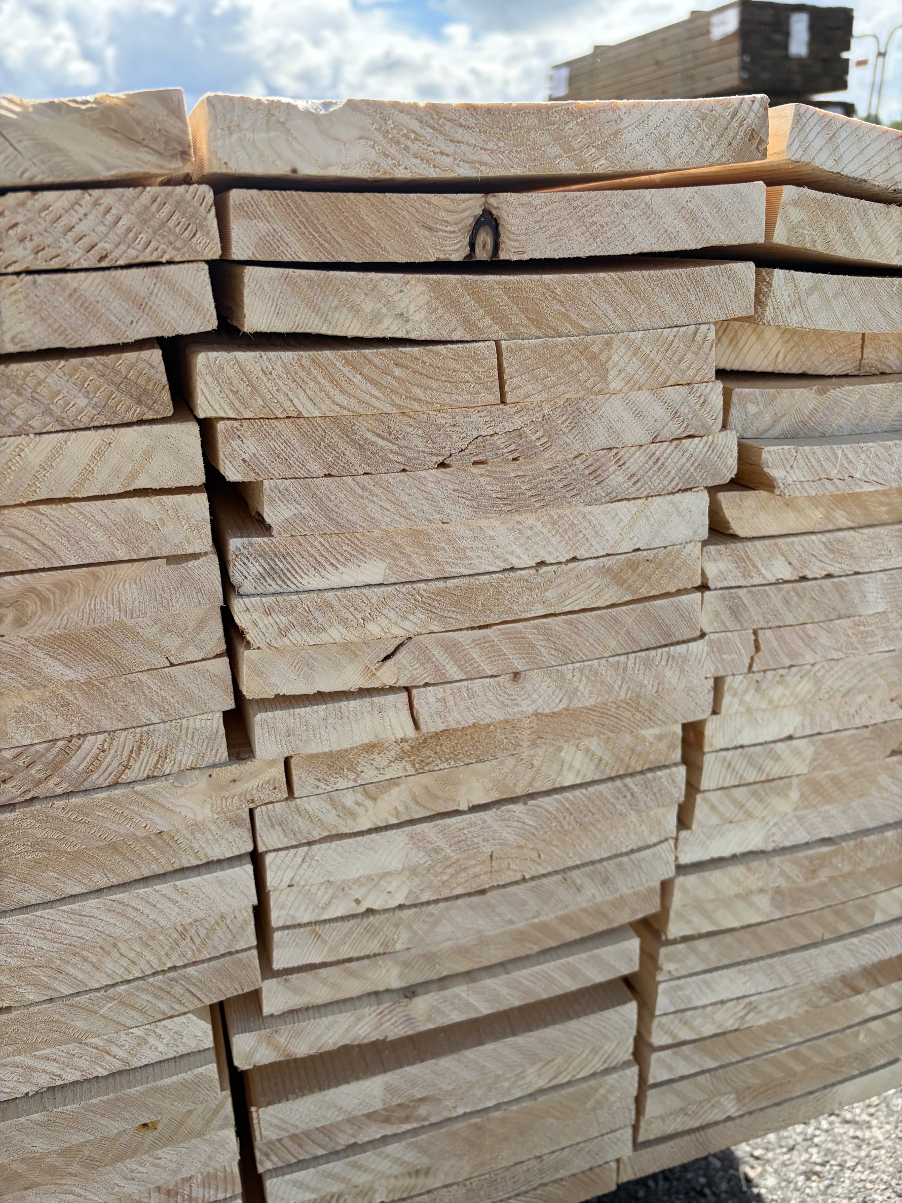 Paket Ytterpanel 22x195mm, 120st 3,60–4,20m (Andra sortering)