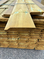 Paket Tryckimpregnerad Ytterpanel Enkelfas Halvspont 22x145mm – 118st