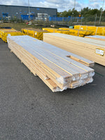 Parti Massivt Furugolv Borstad Ljusgrå Ekonomi 25x160 mm – ca 79,87 m²