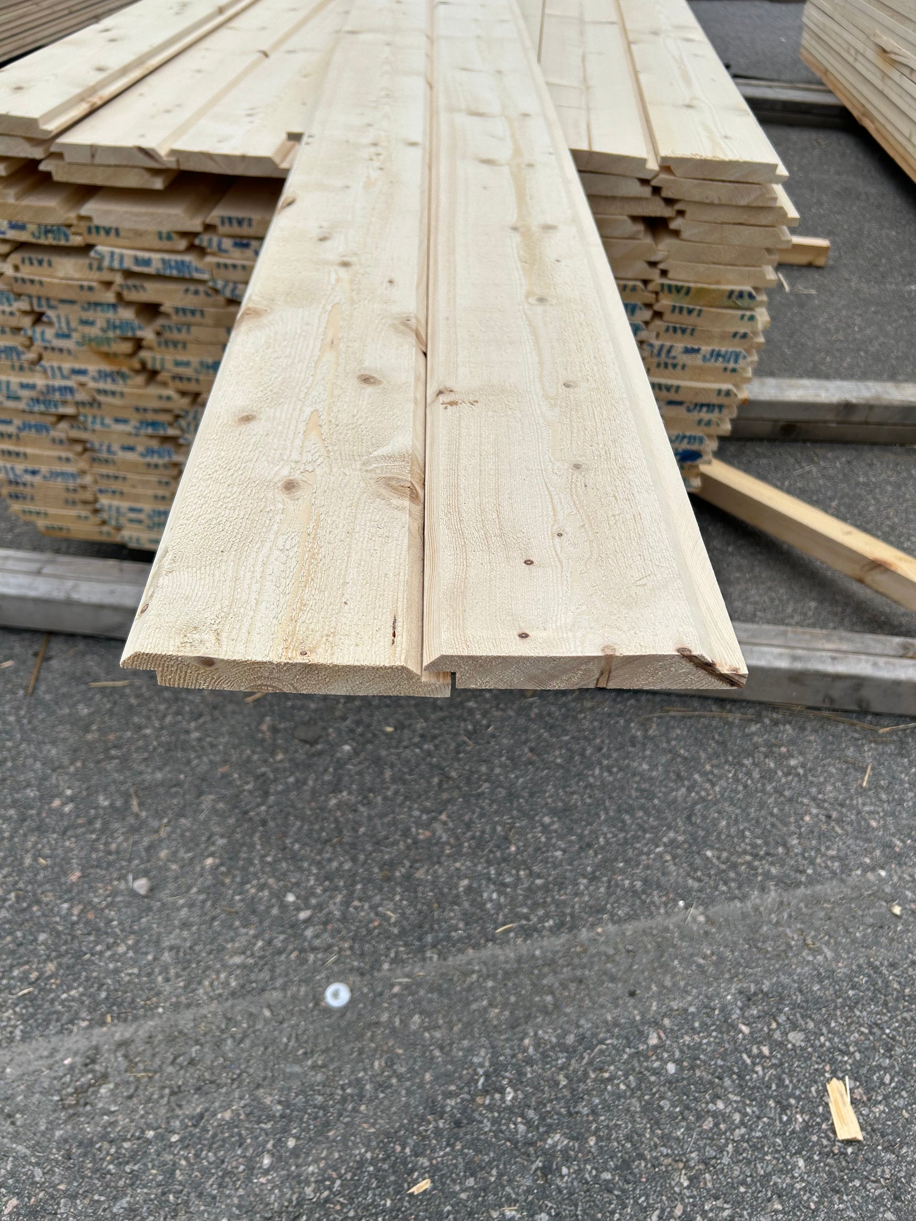 Paket Dubbelfas Halvspont 22x145mm 3.90m 175st Obehandlad