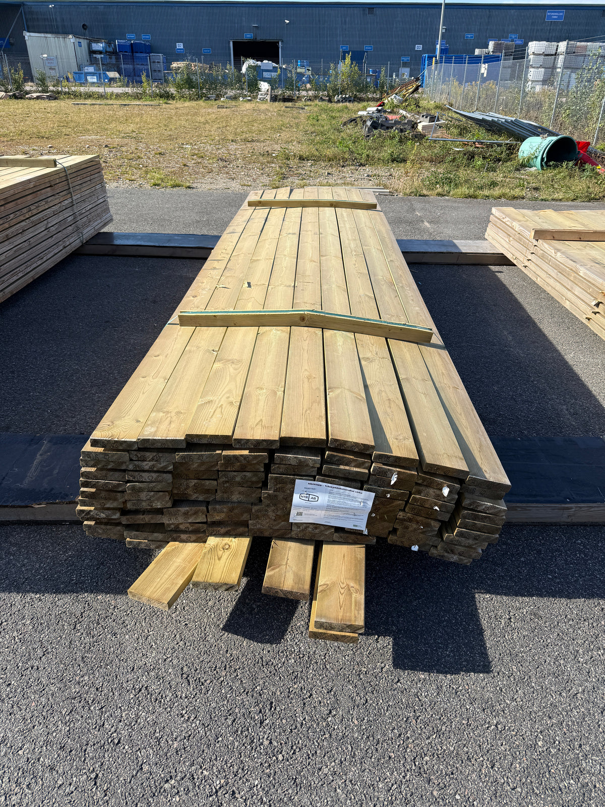 Paket Tryckimpregnerad Trall 28x120mm 4,20m- 97st