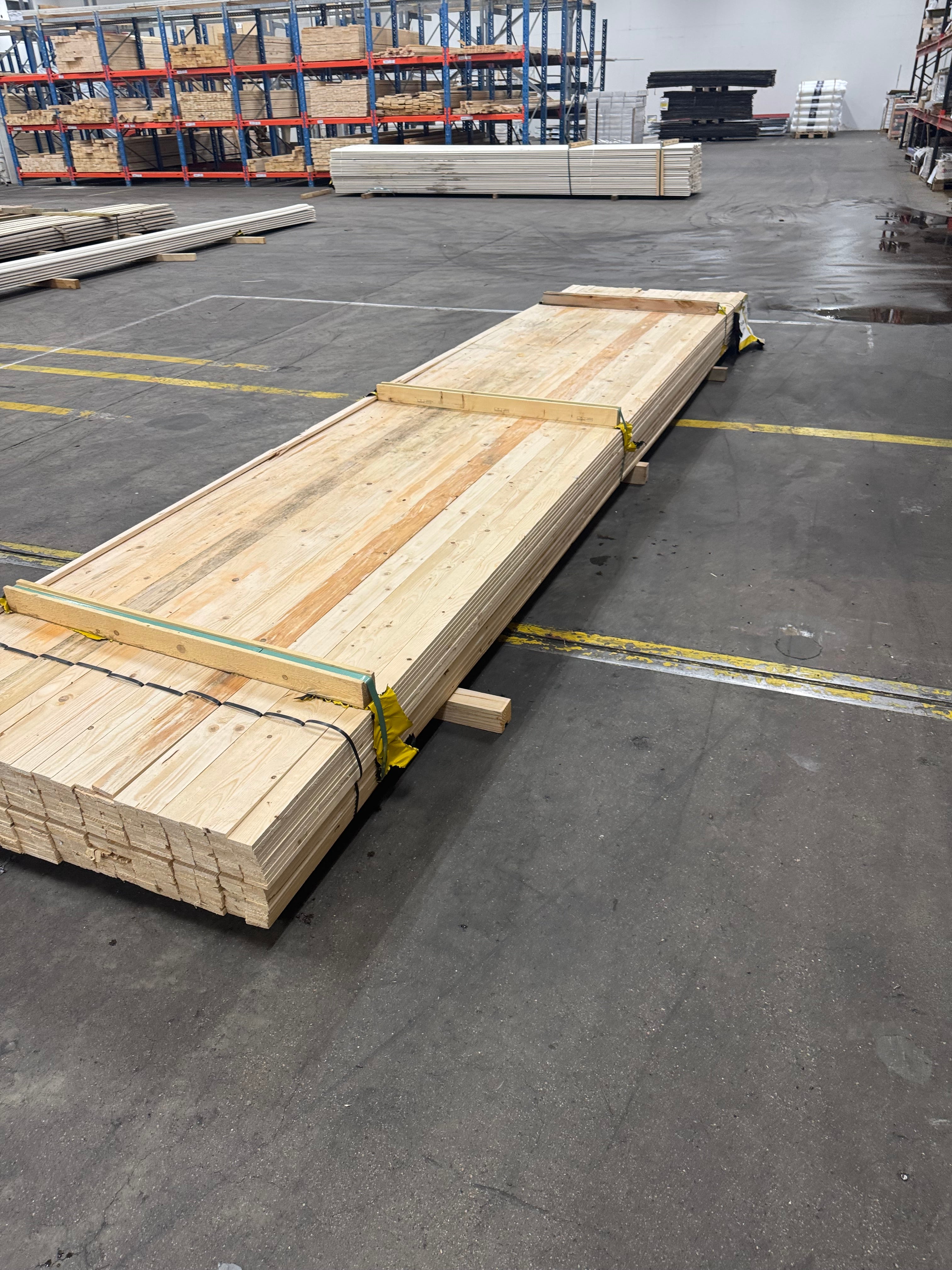 Paket Läkt 12x48mm – 440 st (4,80 m, Obehandlad Gran, Vattenskadad/Utsorterad)