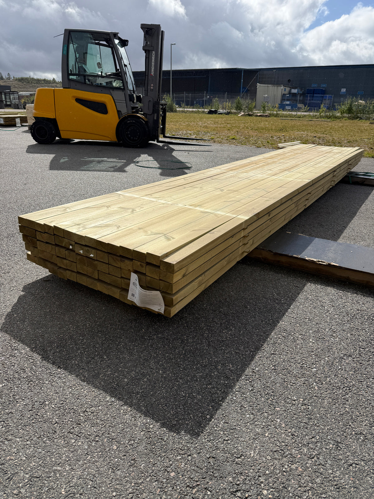 Paket Tryckimpregnerade Reglar 45x70mm, 70st 5,40m