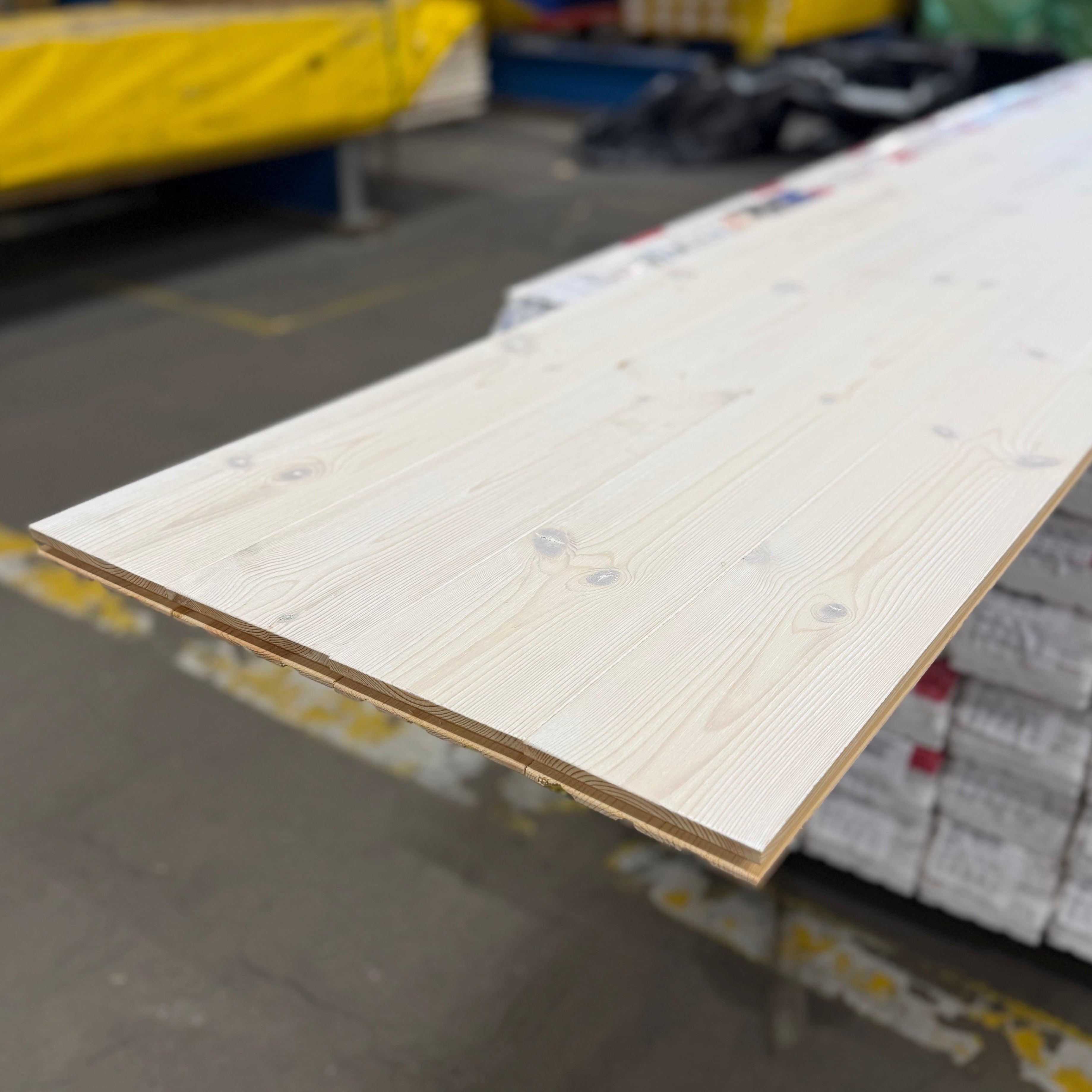 Moelven Furu Golv Snö 20x117mm - Per Bunt (4st 2,20m)