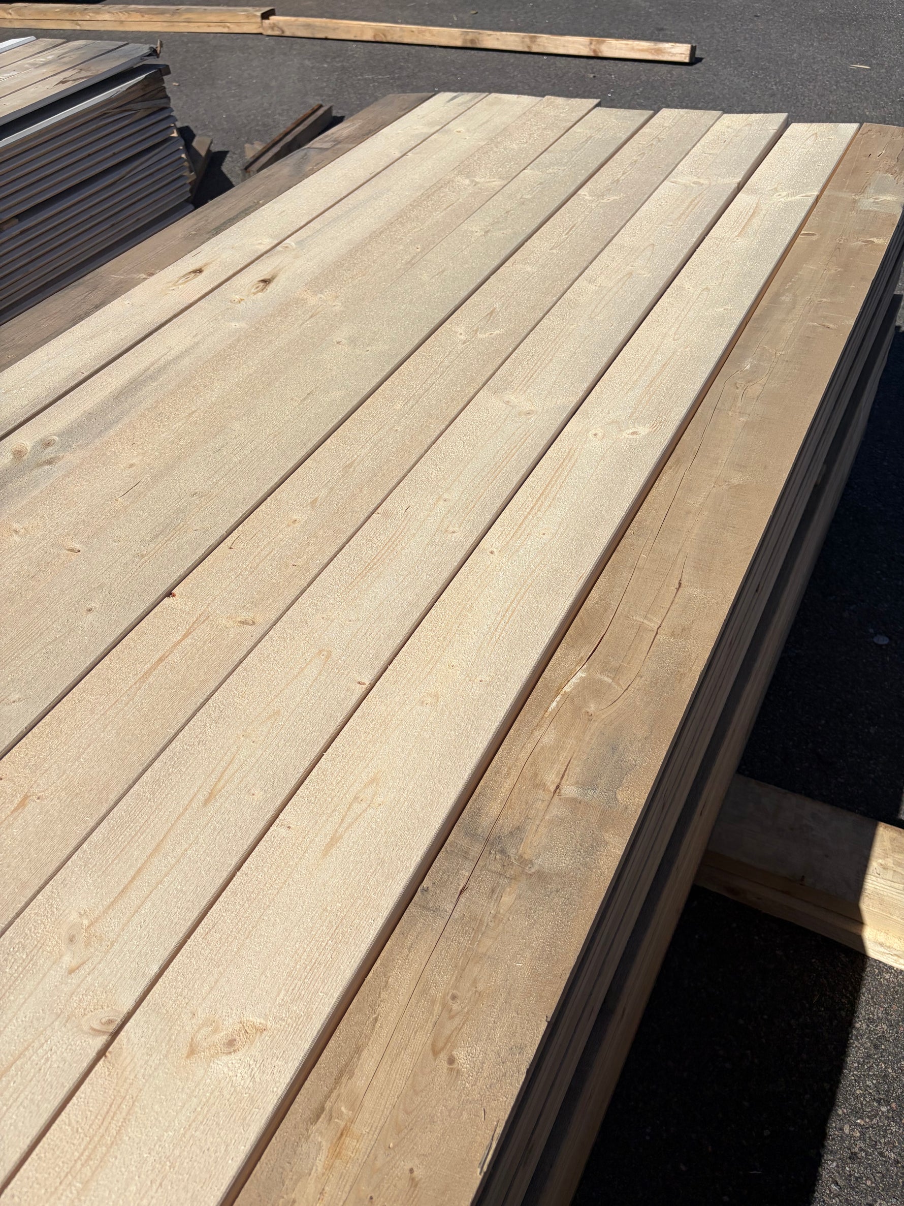 Paket Finsågade Brädor 22x120mm, 234st 4.80m (G4-2)