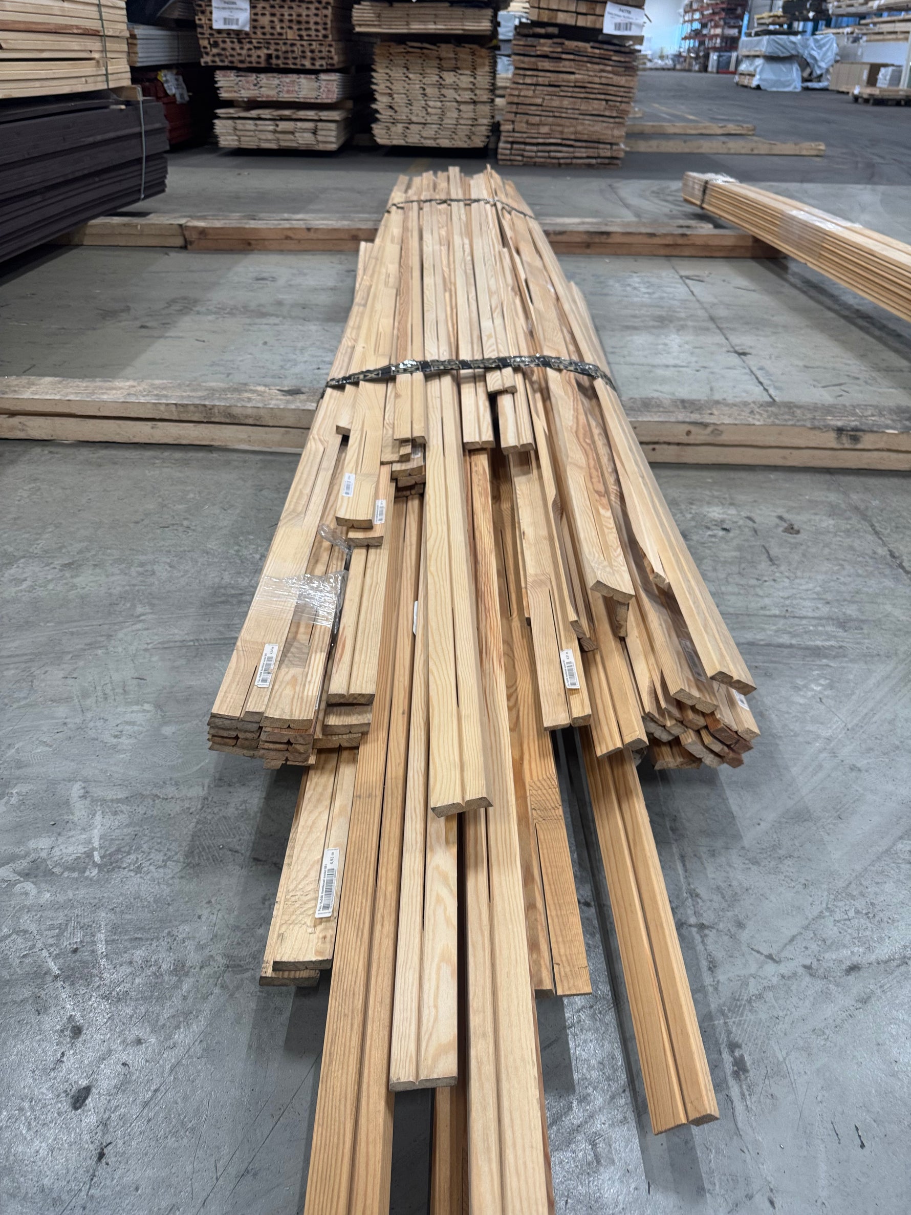 Paket Ventilerad Sockel 15x56mm – ca 301 lpm Furu Obehandlad