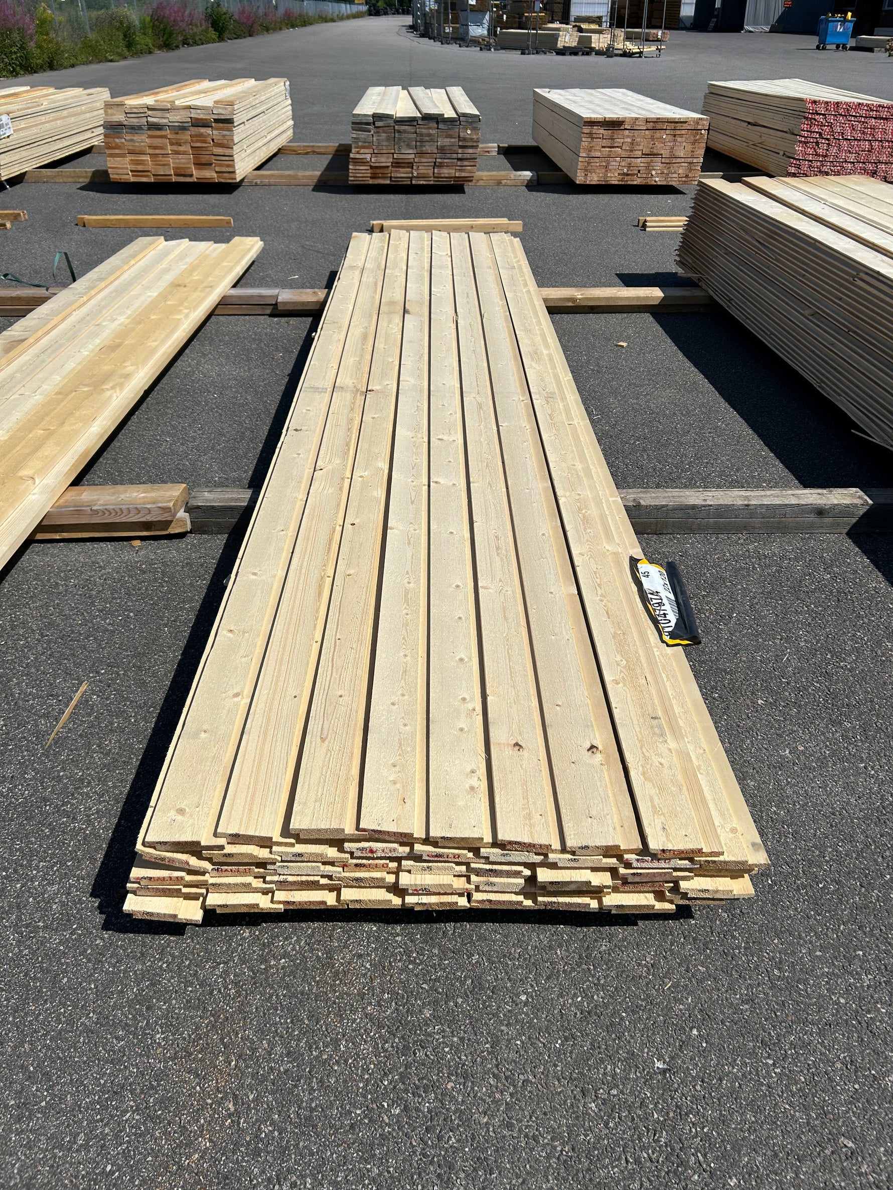 Paket Elingepanel 22x120mm 4.50m 44st Obehandlad