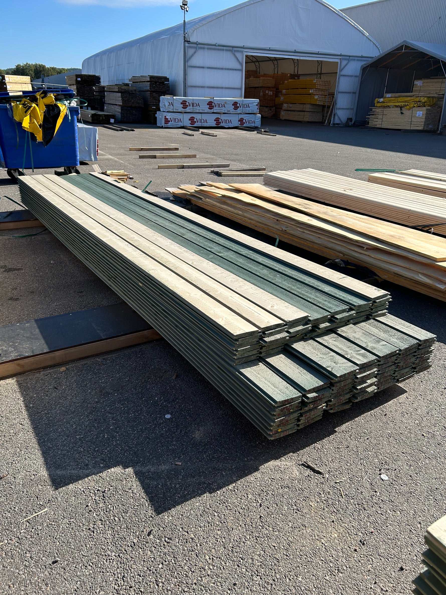 aket Falsad Spårpanel 22x145mm (4,50–4,80m) 88st Gran- Mellanstruken