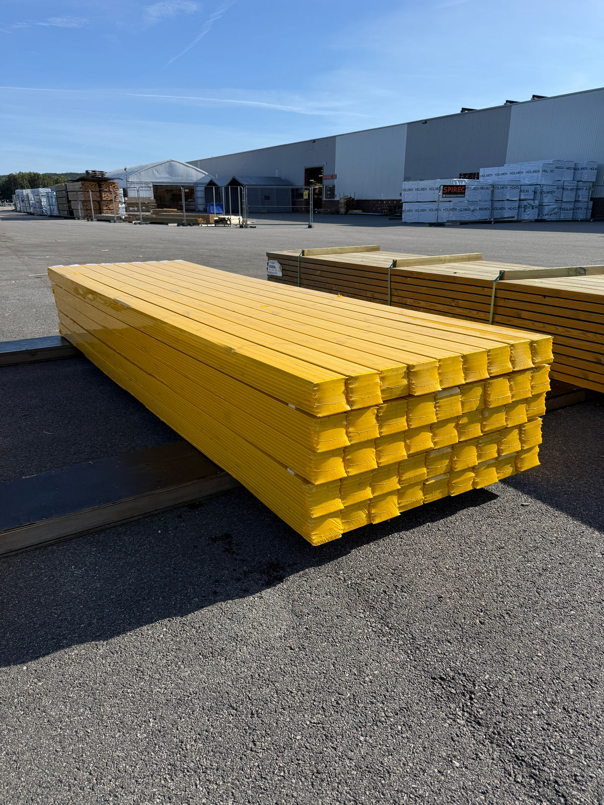 Parti Spårpanel 13x120mm 3,58m Furu – 141,7 kvm