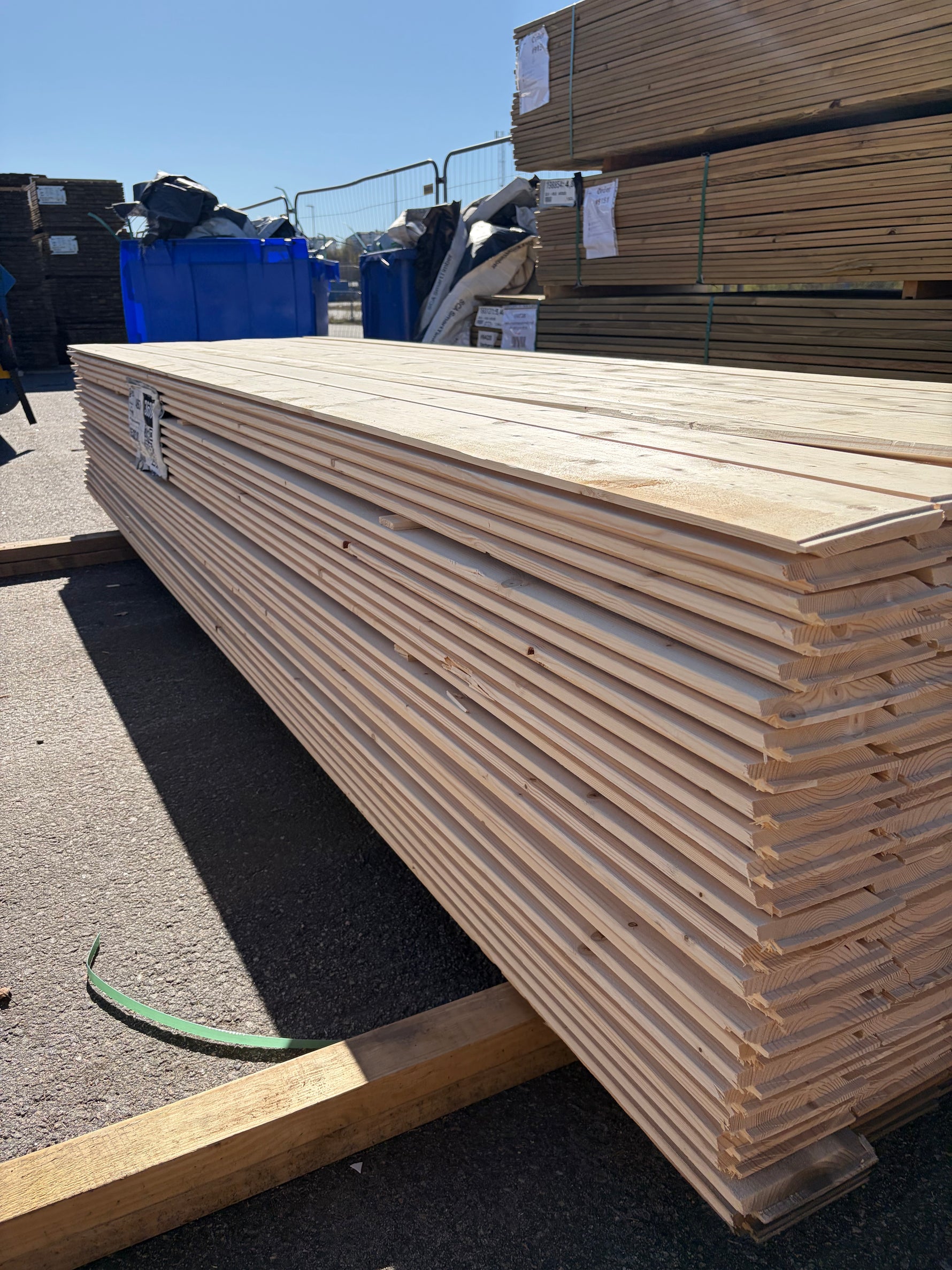 Paket Enkelfas Fals Ändspont 22x145mm, 208st 3.6m