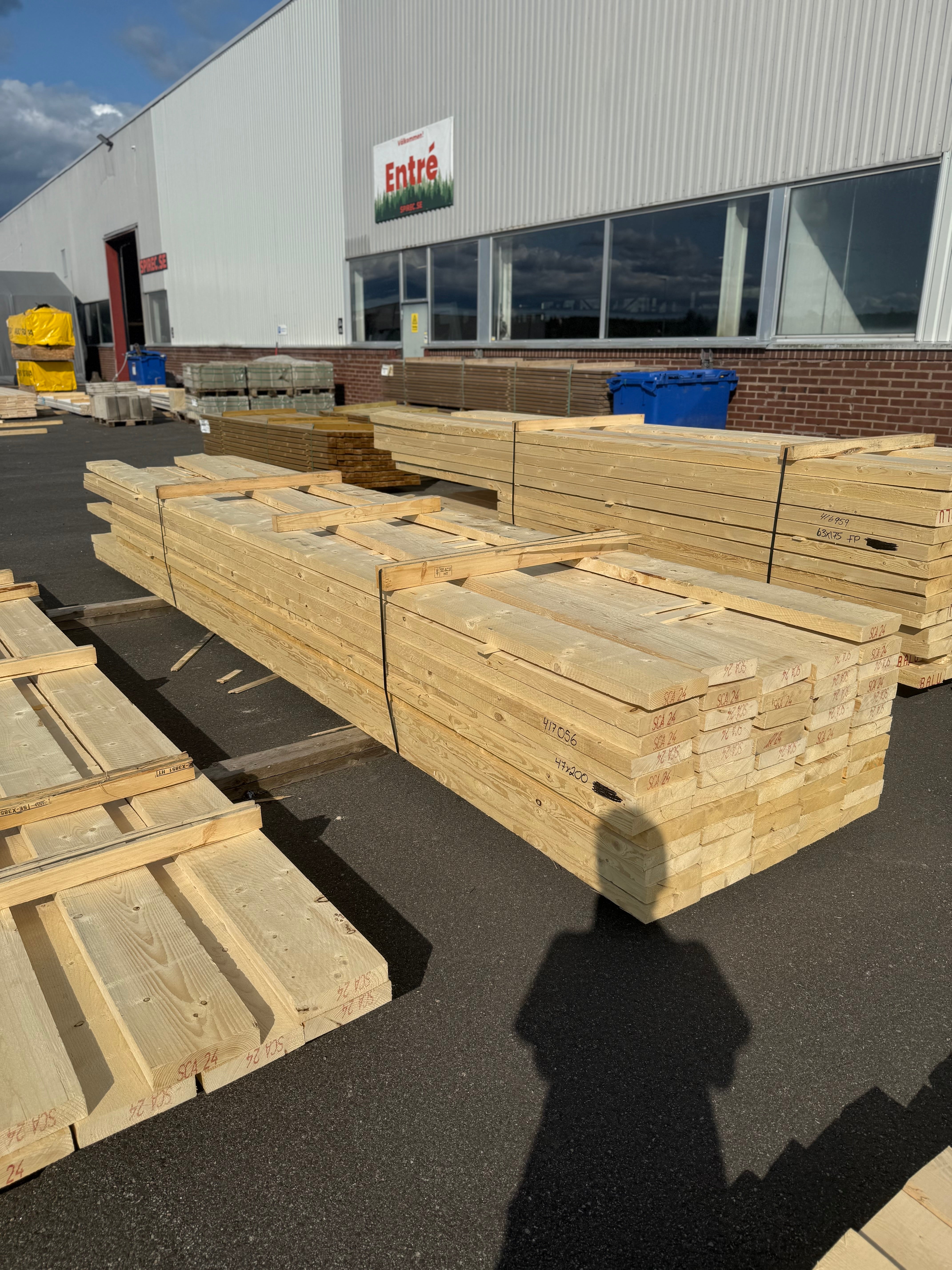 Paket Reglar 47x200 – 58st Ohyvlade (Gran)