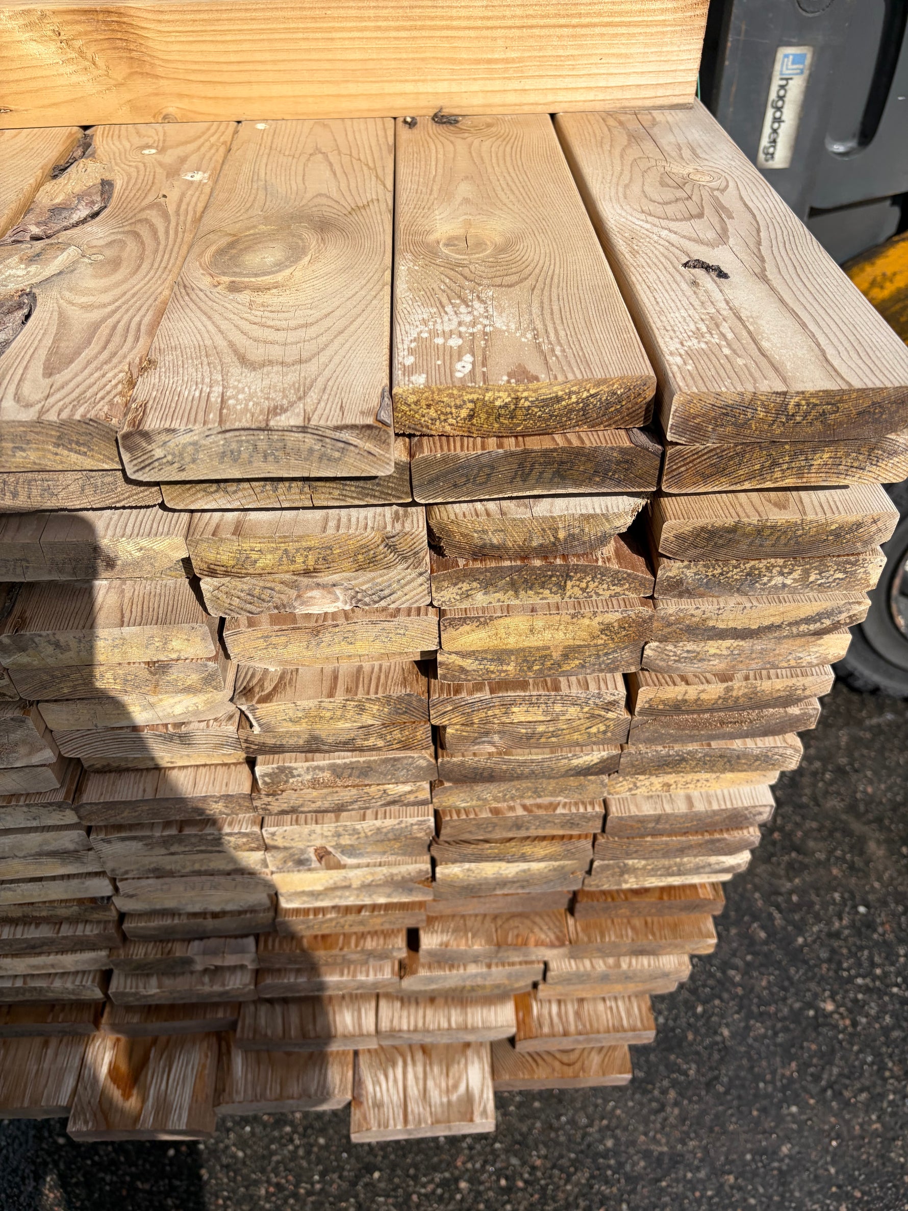 Paket Tryckimpregnerad Trall 22x95 mm – 3,00 m 220 st