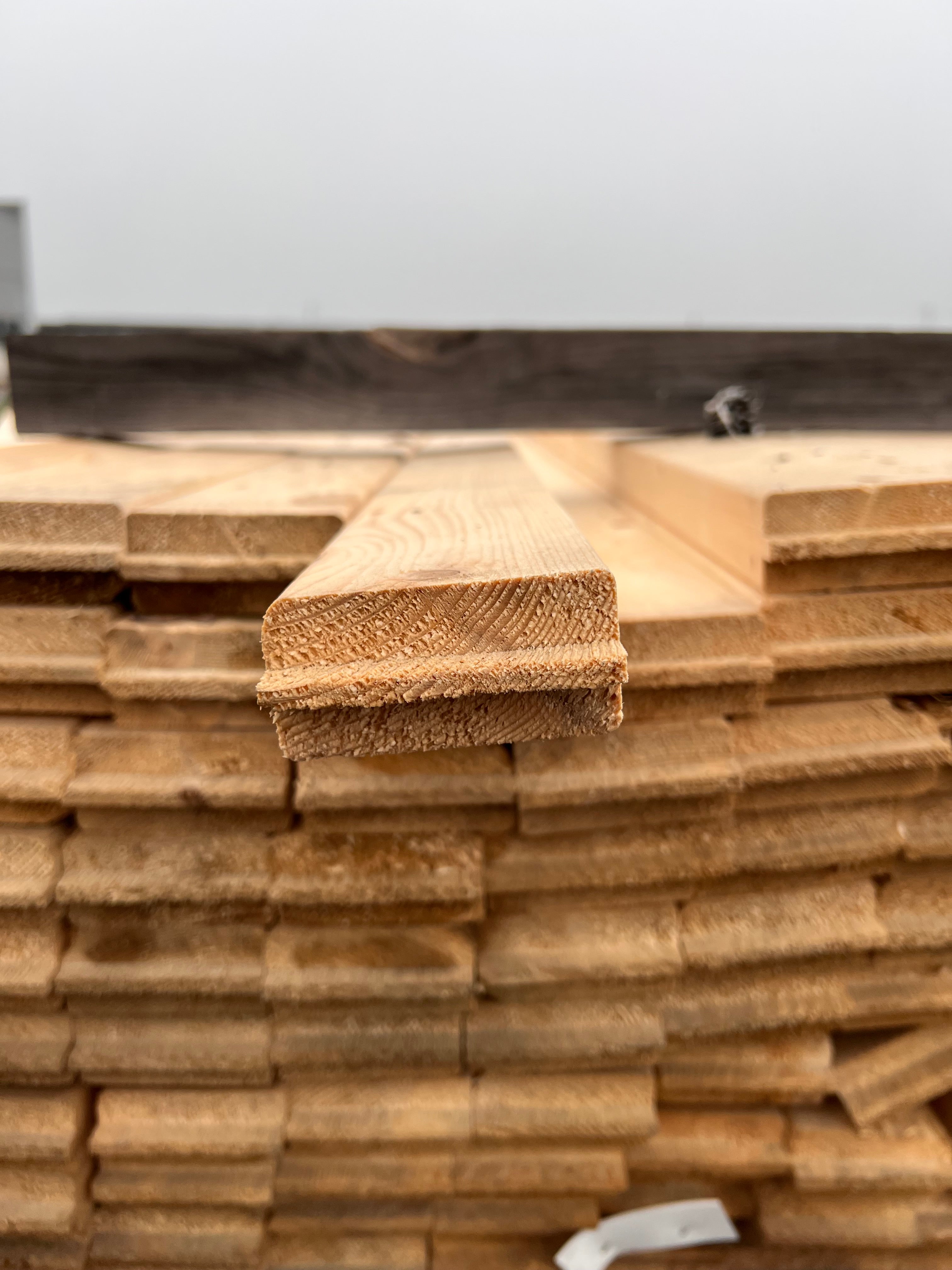 Paket Ändspontad Läkt 35x70 73st 4,50m (B-Sortering)