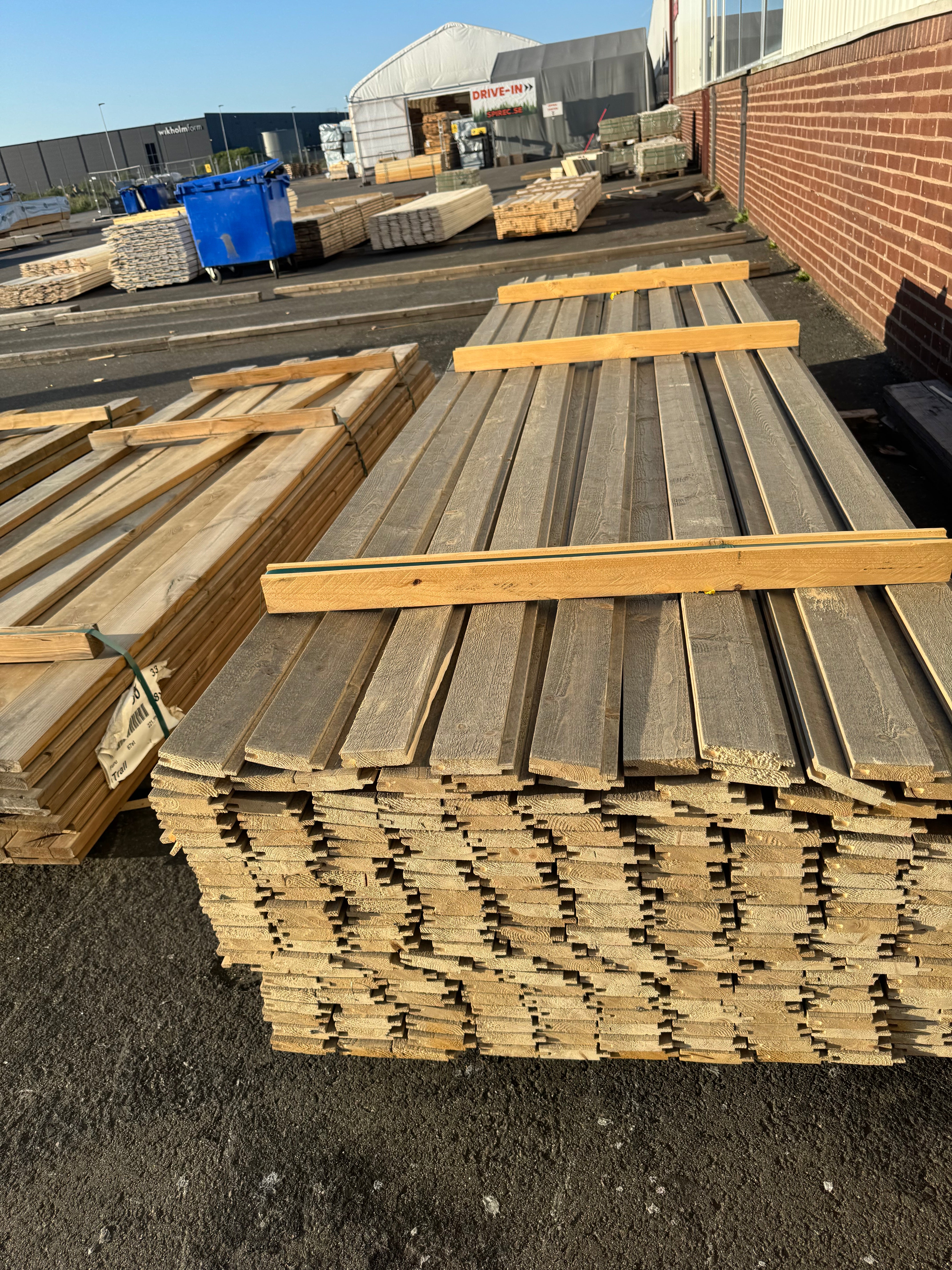 Paket Spårpanel 22x95 – 240st (3.60 m) – Lasyr