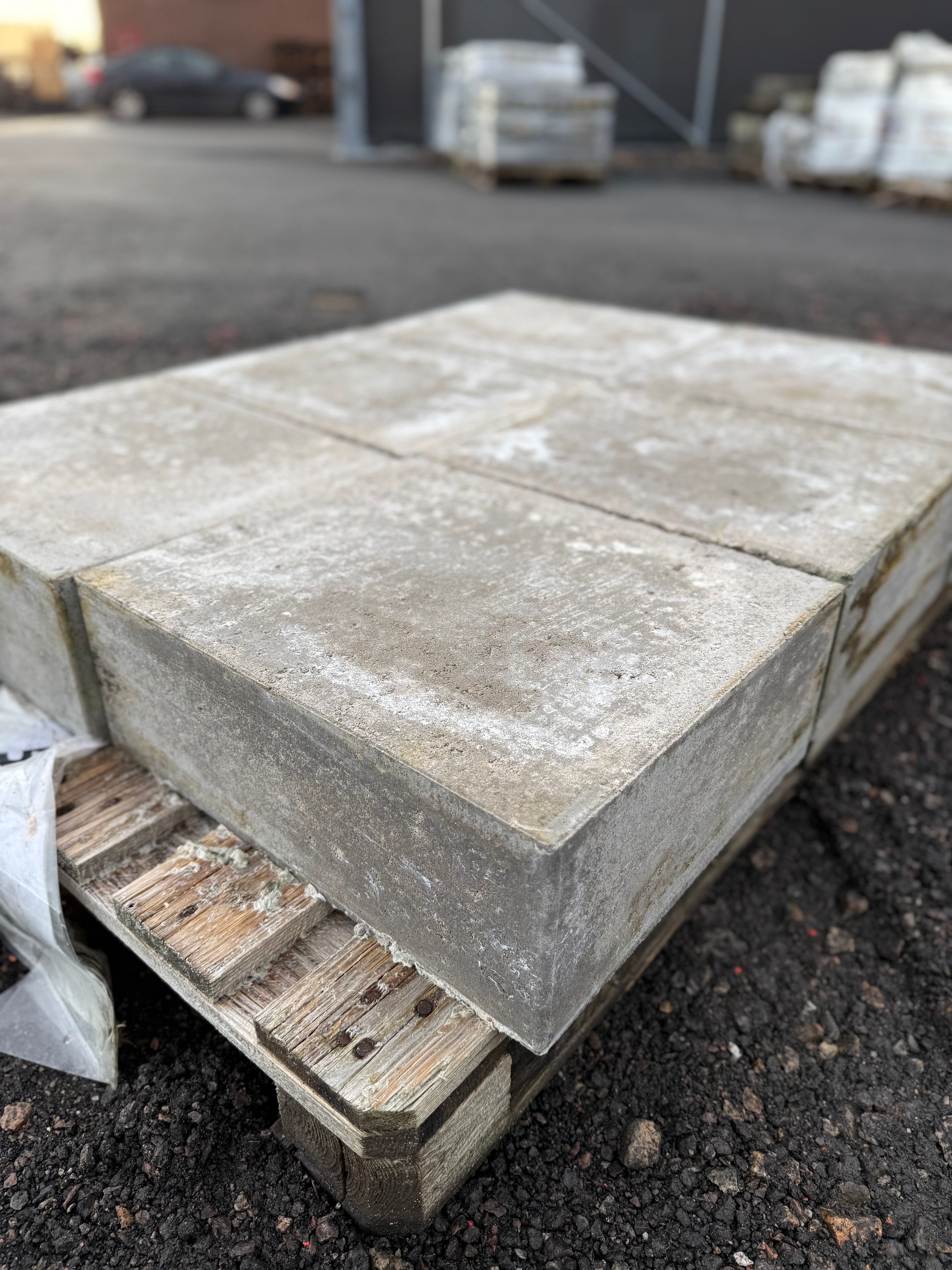 Parti Blocksteg MegaStep 150x350x420mm – Grå (6 st)