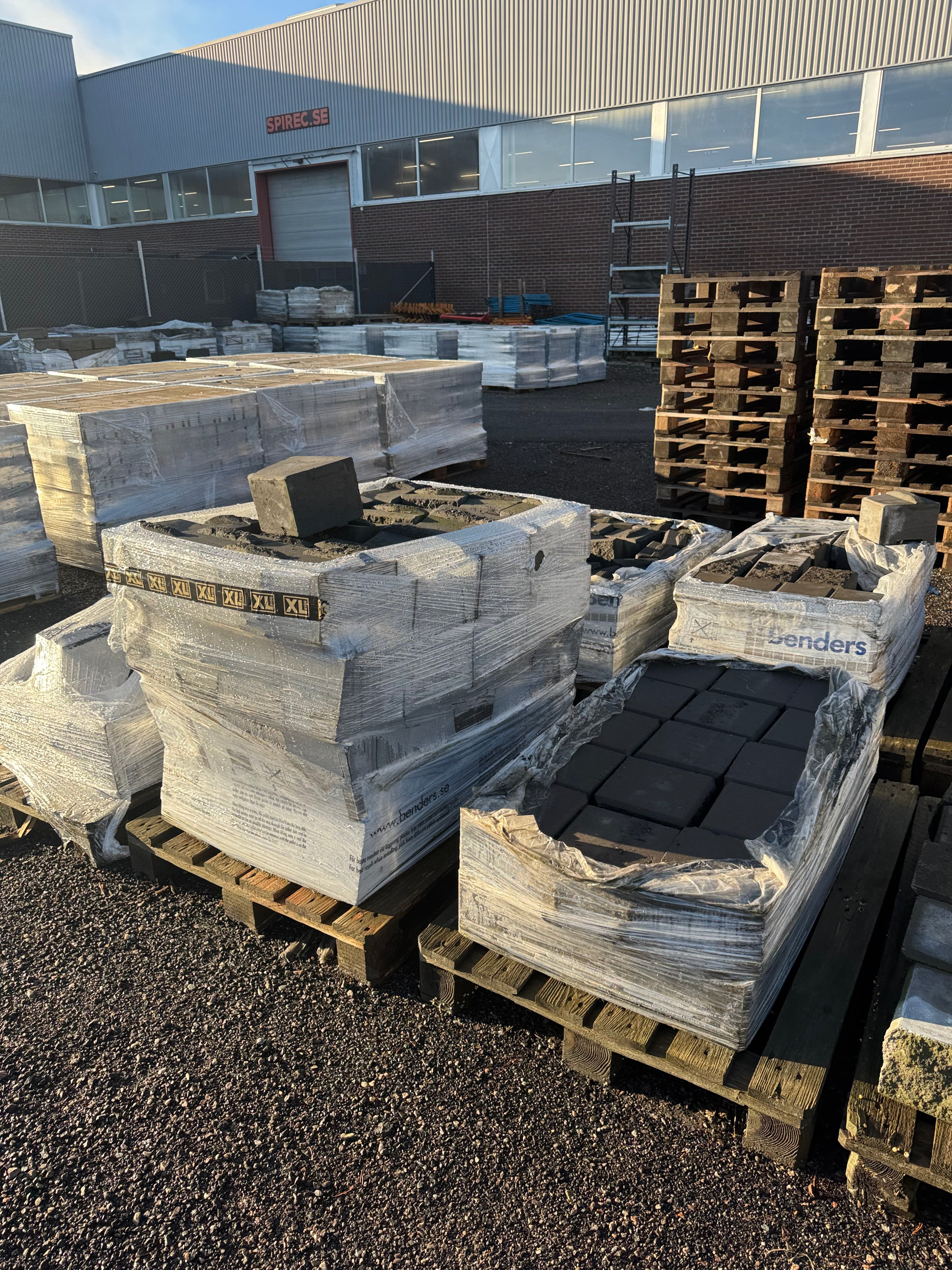 Parti Sten olika varianter – Grafit (7 pall)