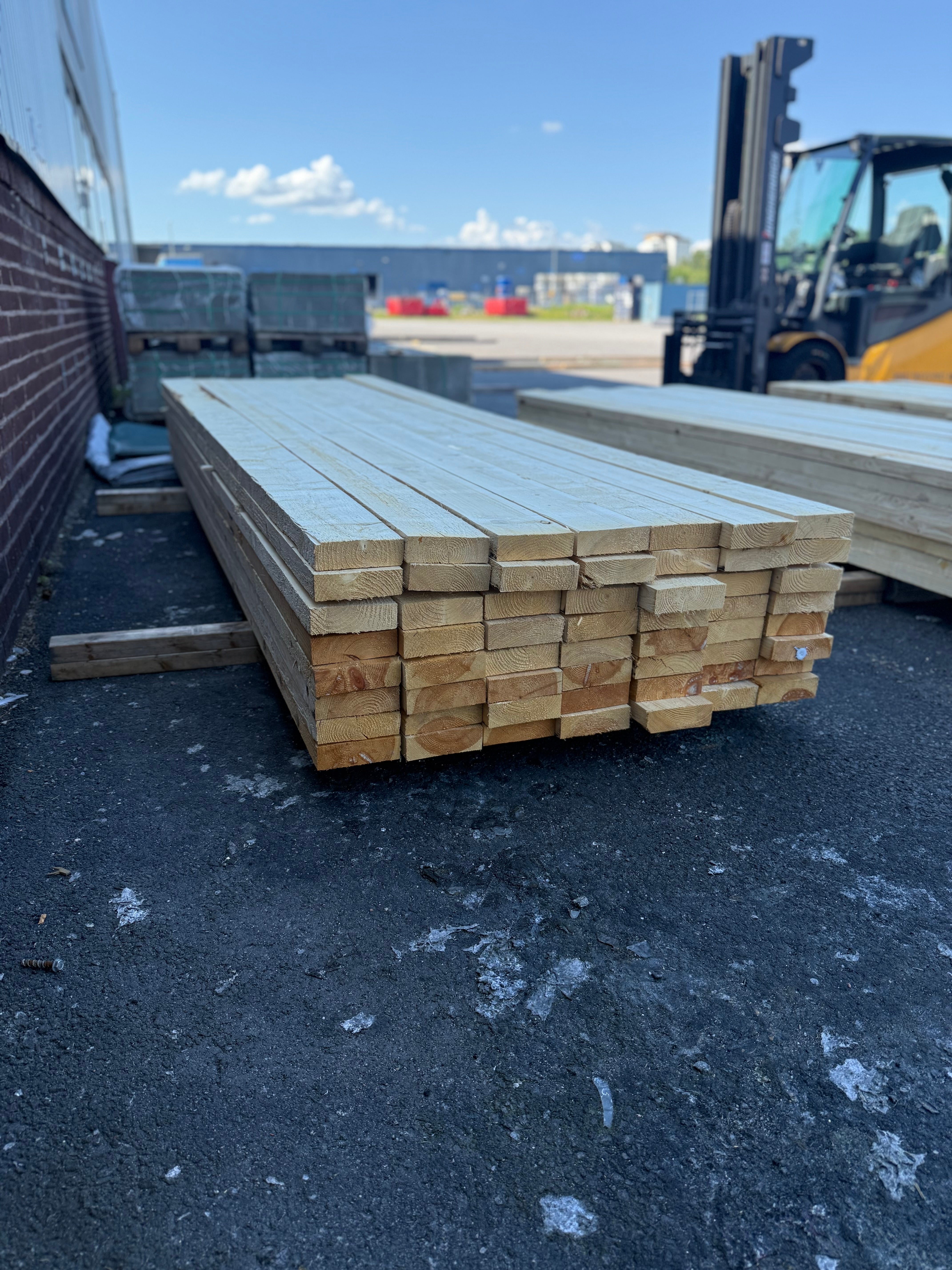 Paket Ohyvlade Reglar 47x150- 3.60m- 56st