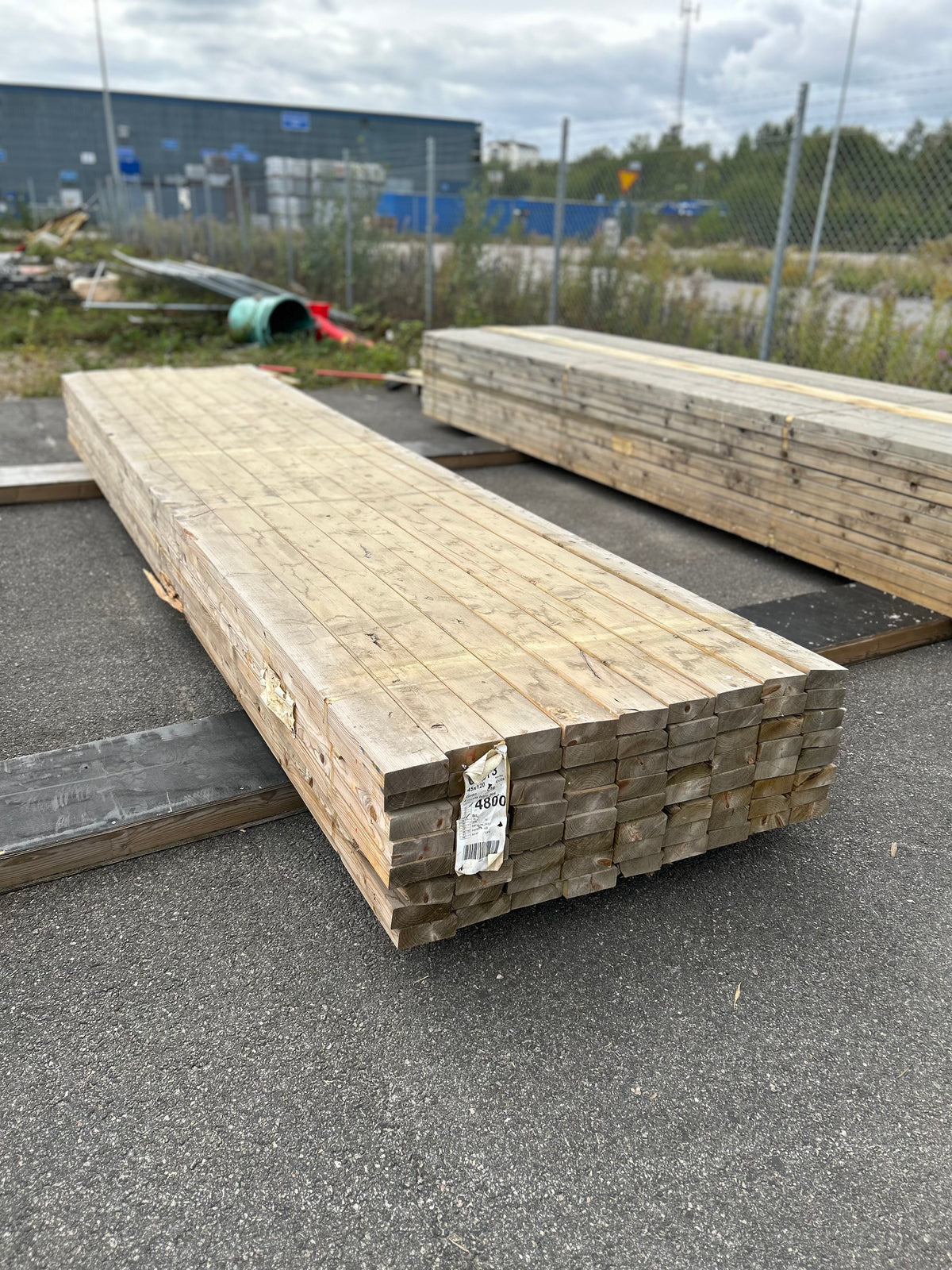 Paket Tryckimpregnerade Reglar 45x120mm 4,80m 72st