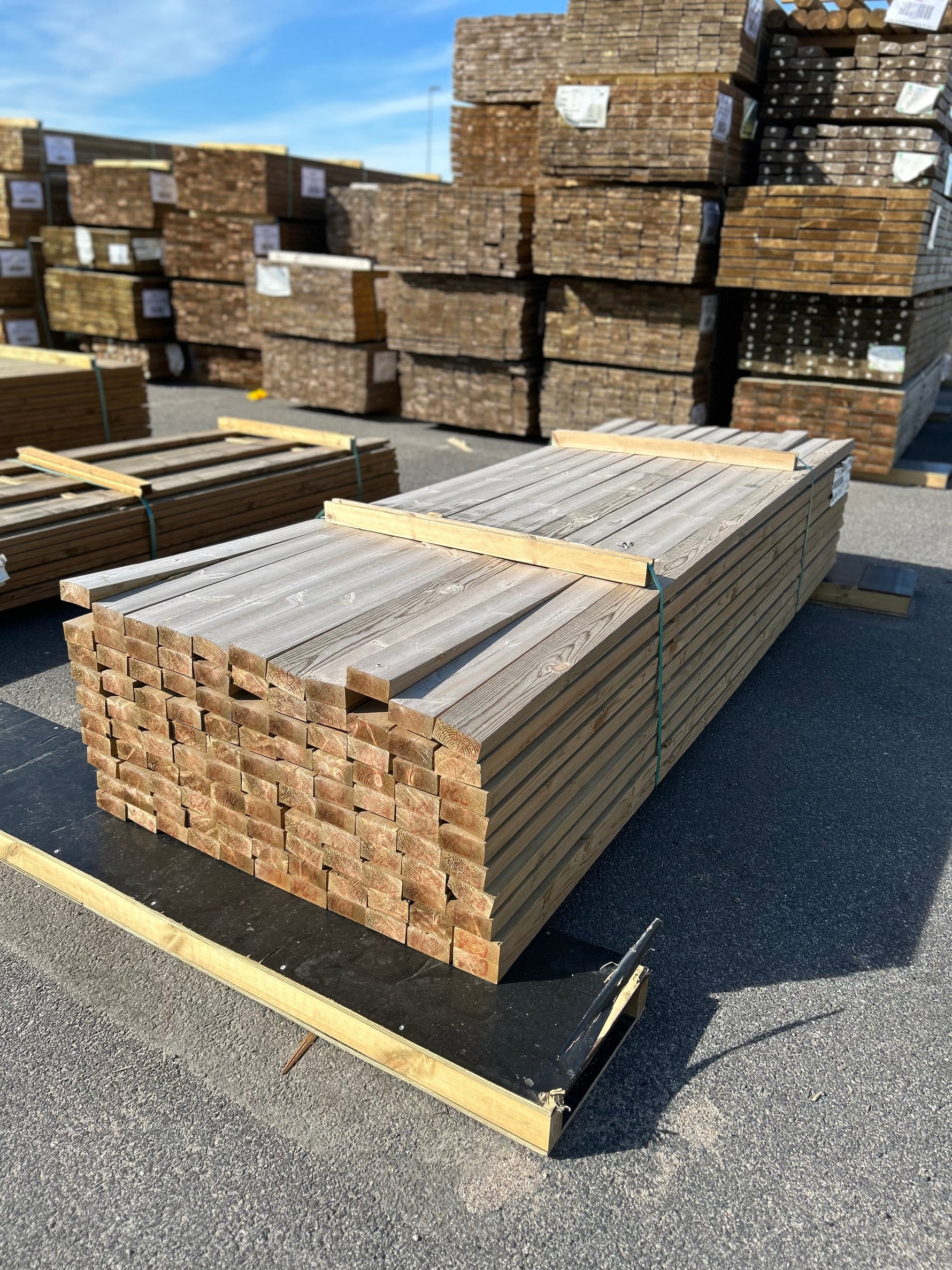 Paket Tryckimpregnerade Reglar 45x95mm, 110st 3.0m (C24)