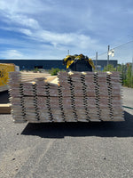Paket Ytterpanel Enkelfas Halvspont 22x120mm, 167st 3.60m Grundmålad