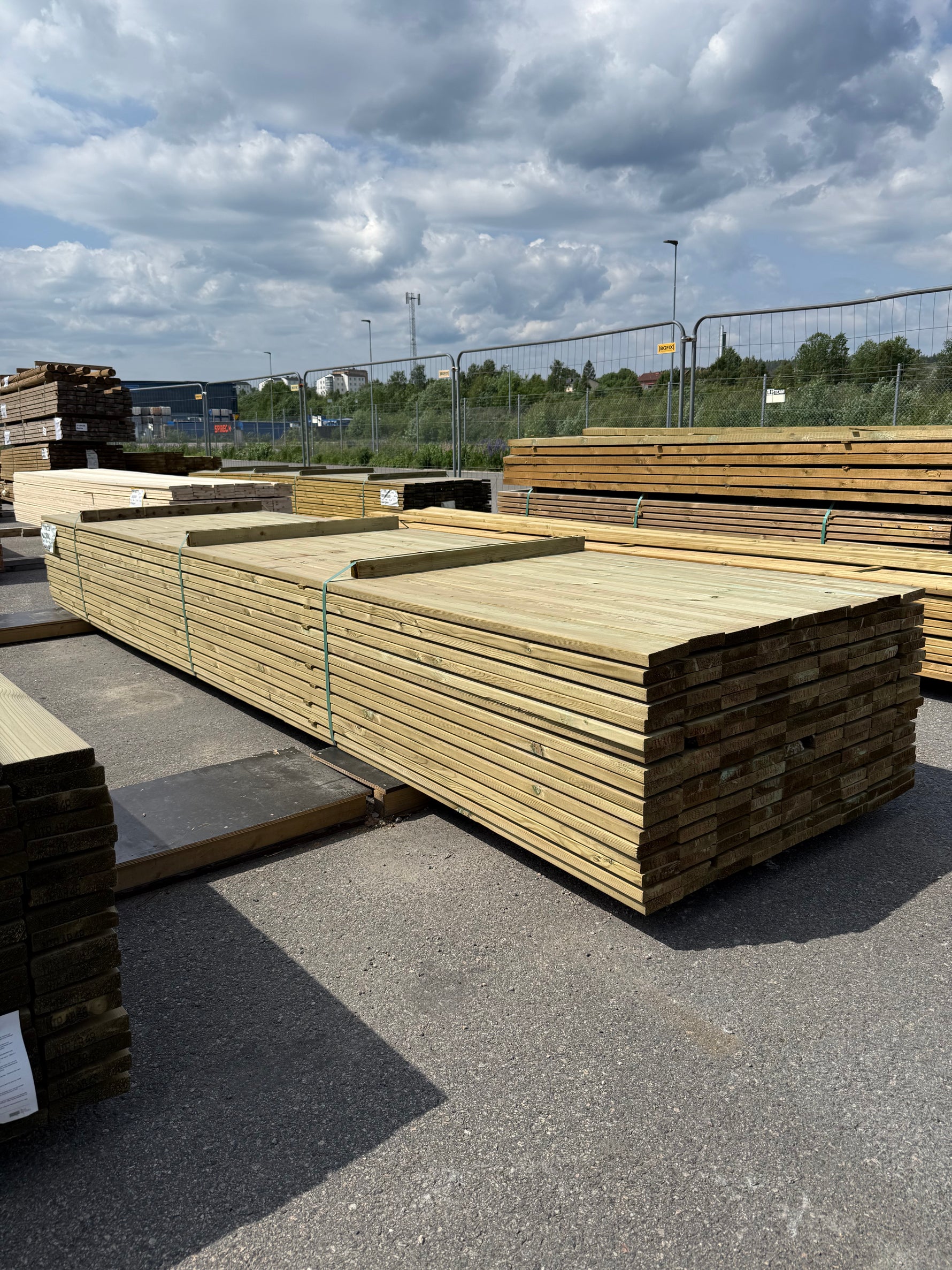Paket Tryckimpregnerad Trall 28x120mm 4.50m 153st G4-3