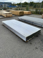 Plasttak GOP Suntuf klar- 0,8mm Trapetsprofil