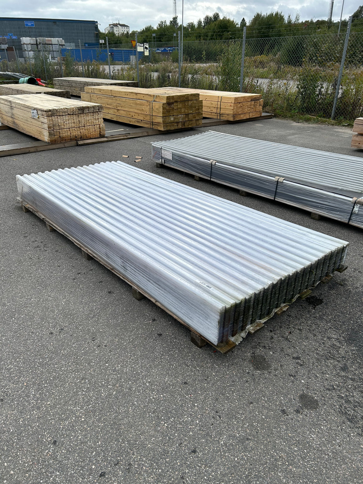 Plasttak GOP Suntuf klar- 0,8mm Trapetsprofil