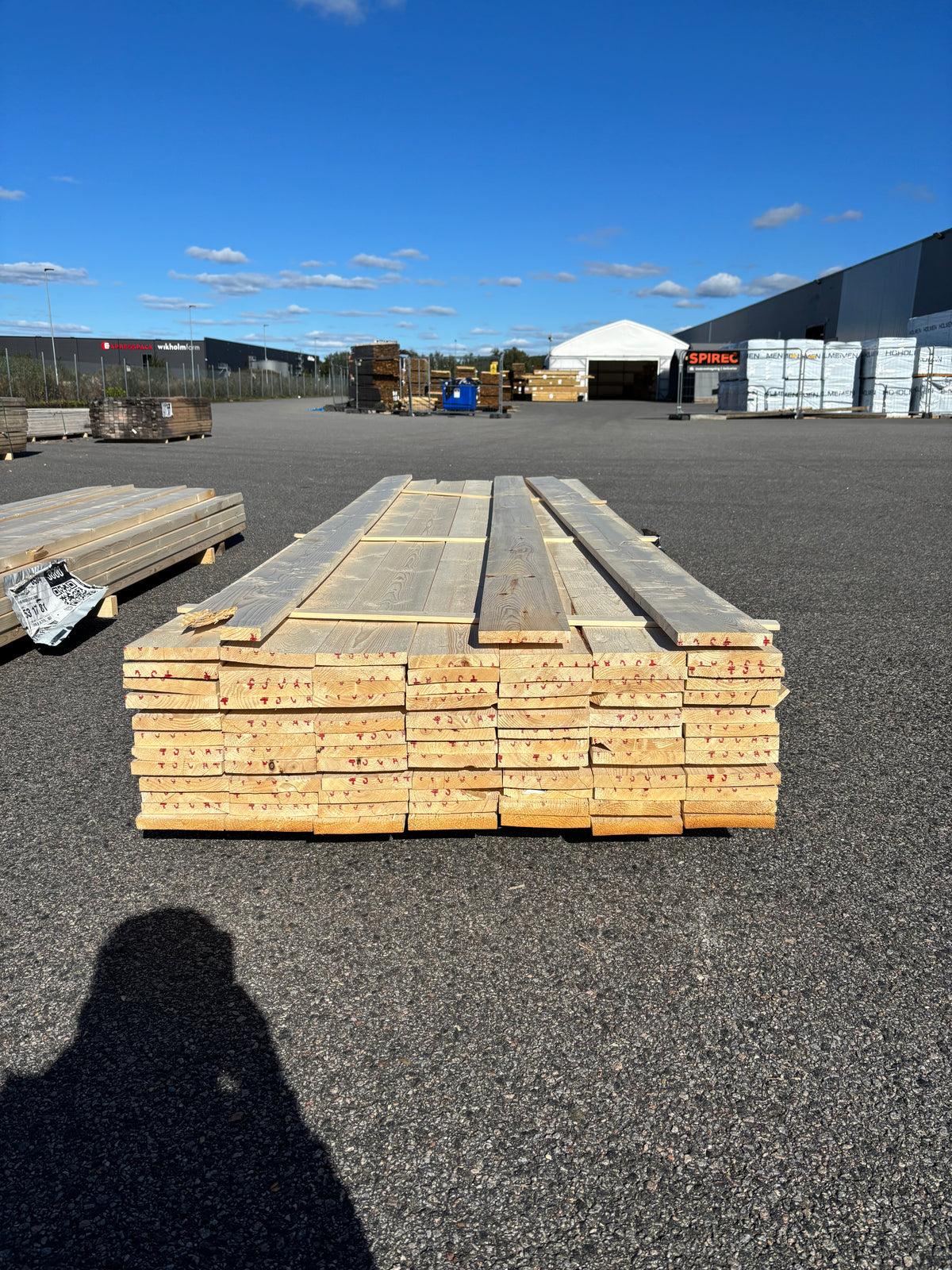 Paket Finsågade Brädor 22x145mm 3,60m 87st (Andra Sortering)