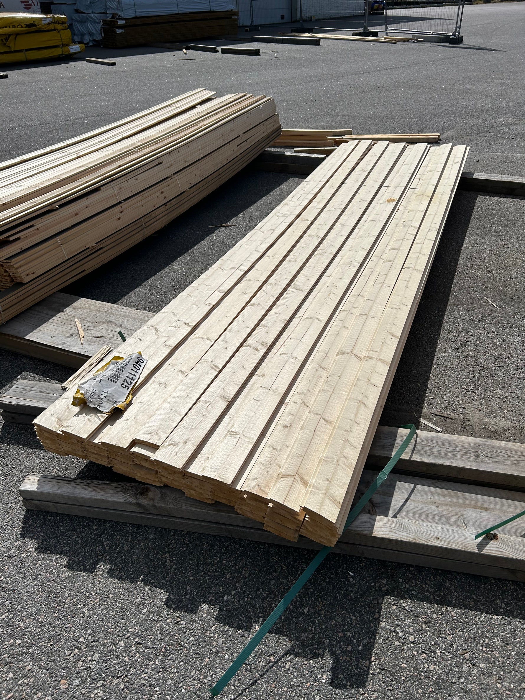 Paket Dubbelfasspont 17x95mm 73st 3.90m Obehandlad