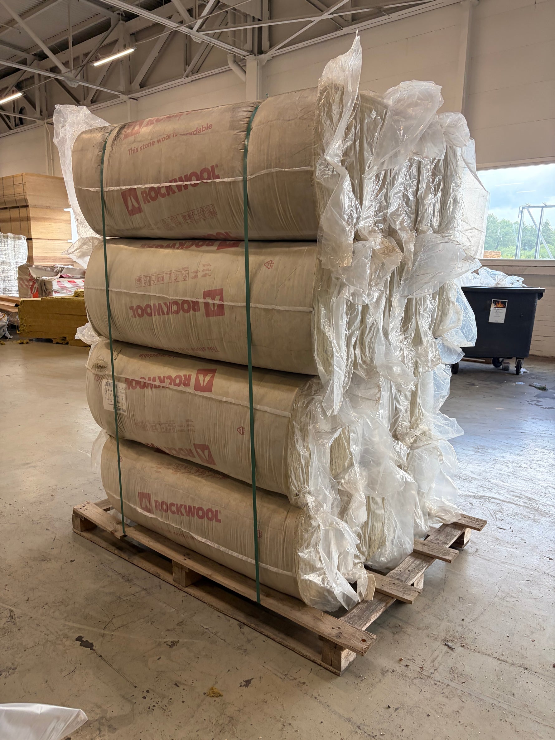 2 Pall Isolering 35x1200x455mm – 30 balar