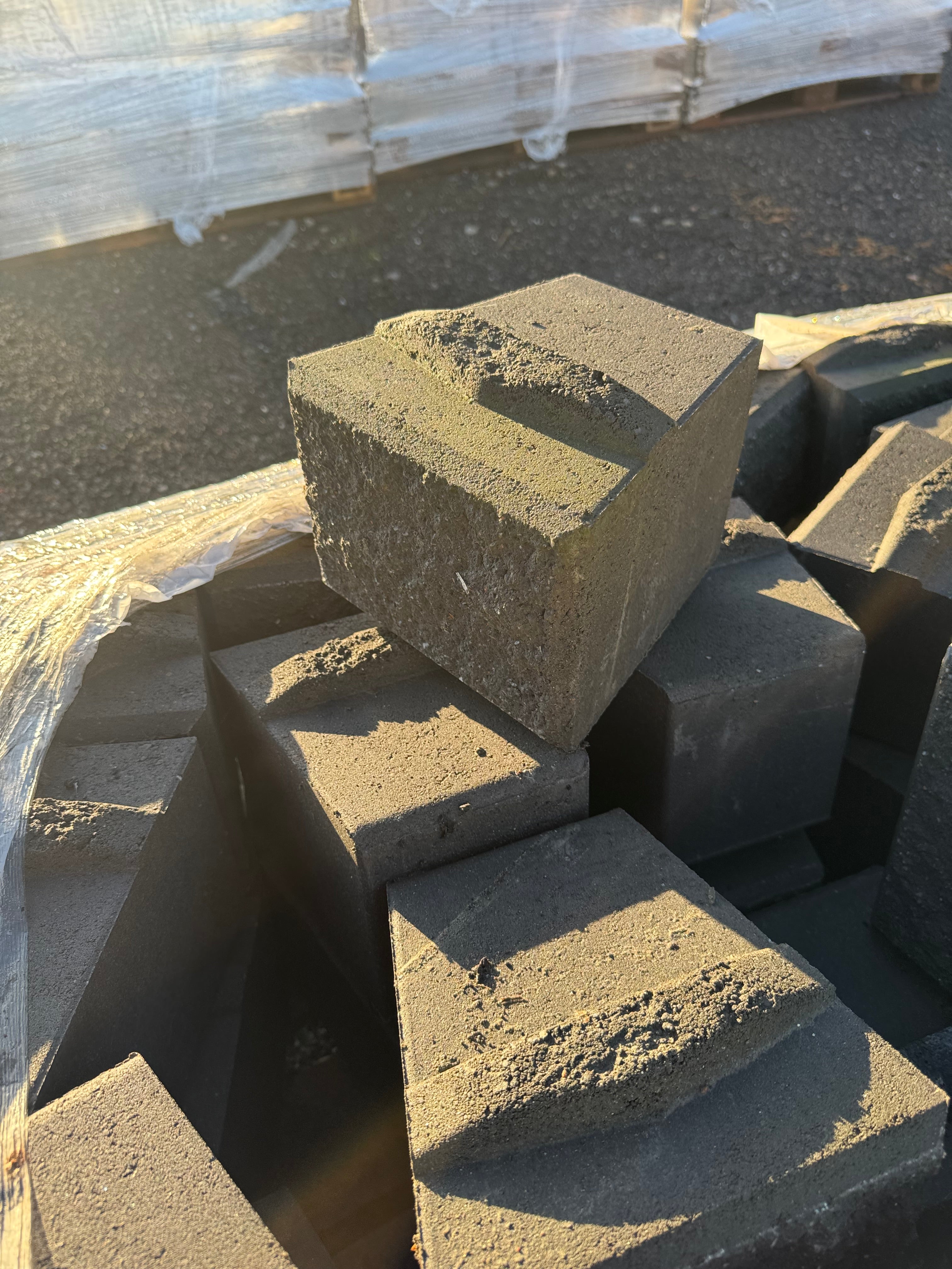 Parti Sten olika varianter – Grafit (7 pall)