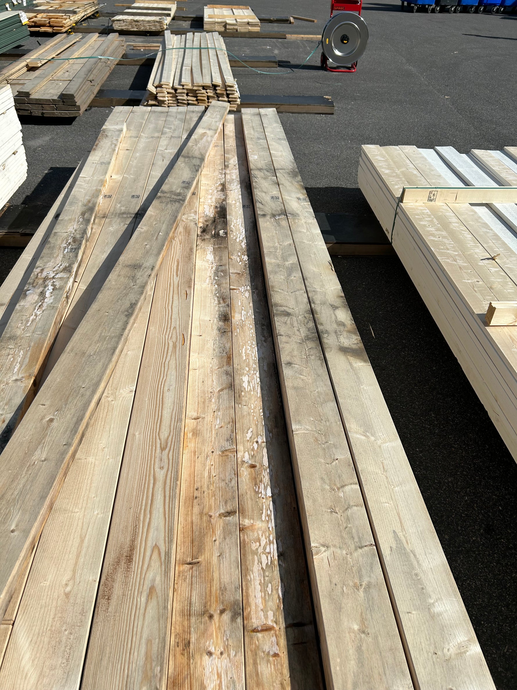 Paket Reglar 45×120 mm 4,20m 81 st C24- Fuktskadat