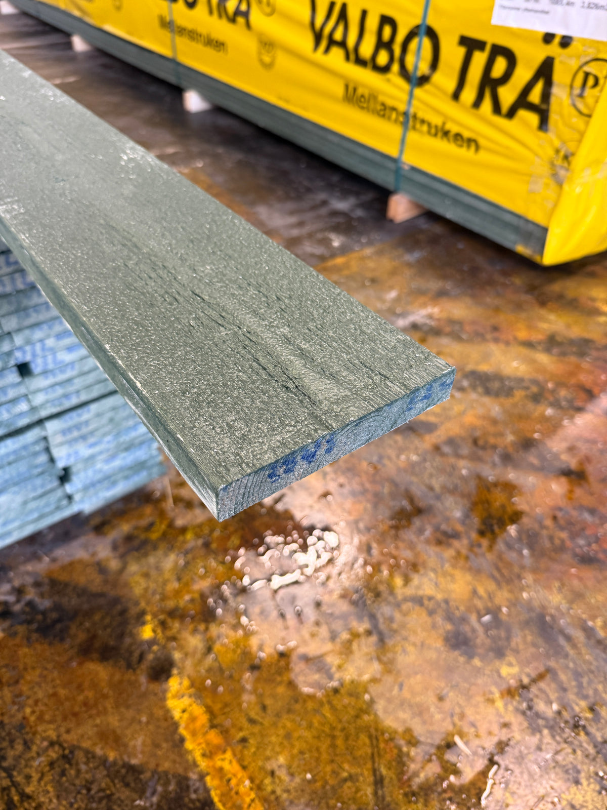 Paket Finsågade Brädor 22×145 mm Mellanstrukna 5,40 m – 175 st