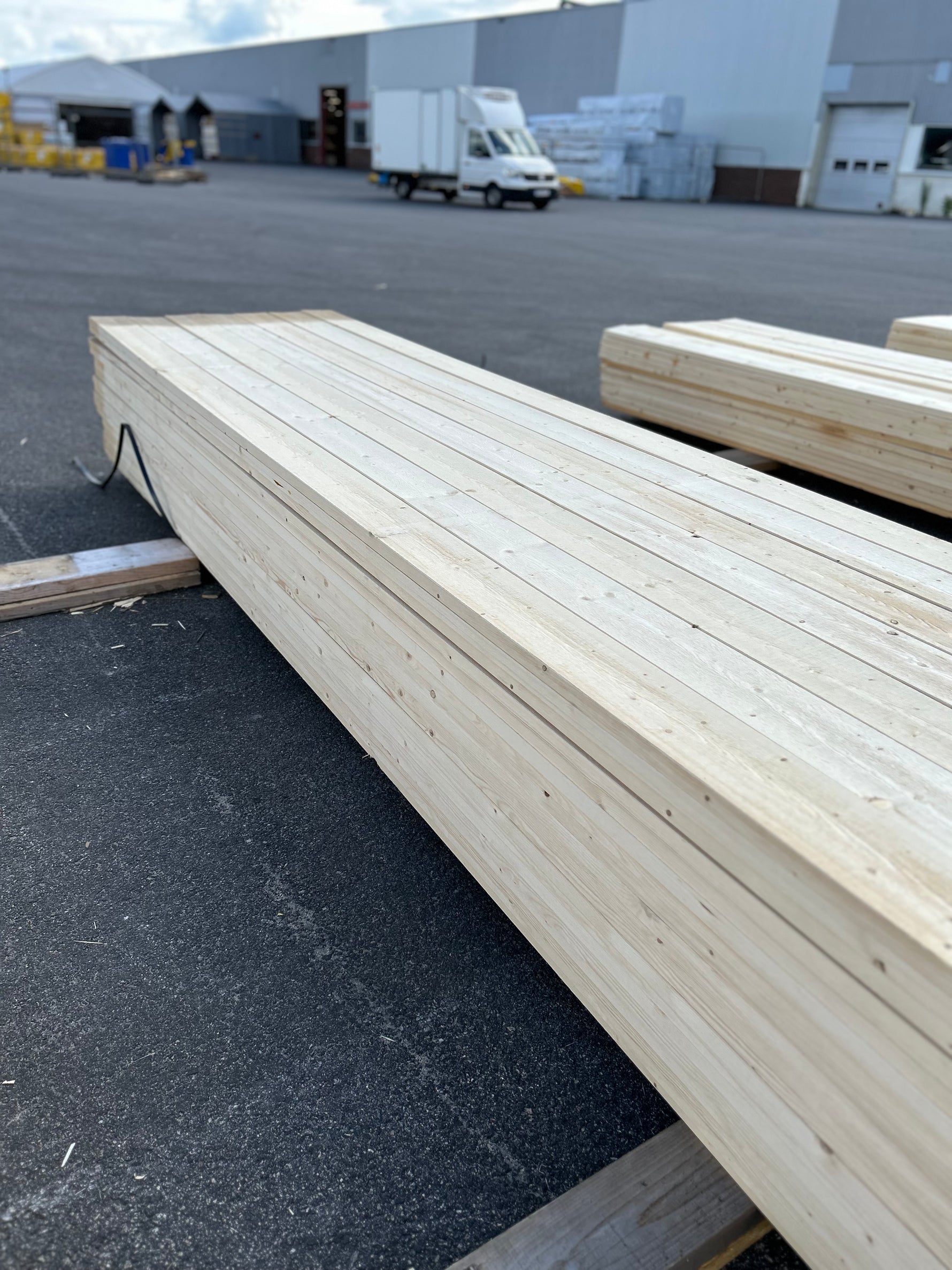 Paket Finsågade Brädor 28x145mm 4.50m 133st Obehandlad