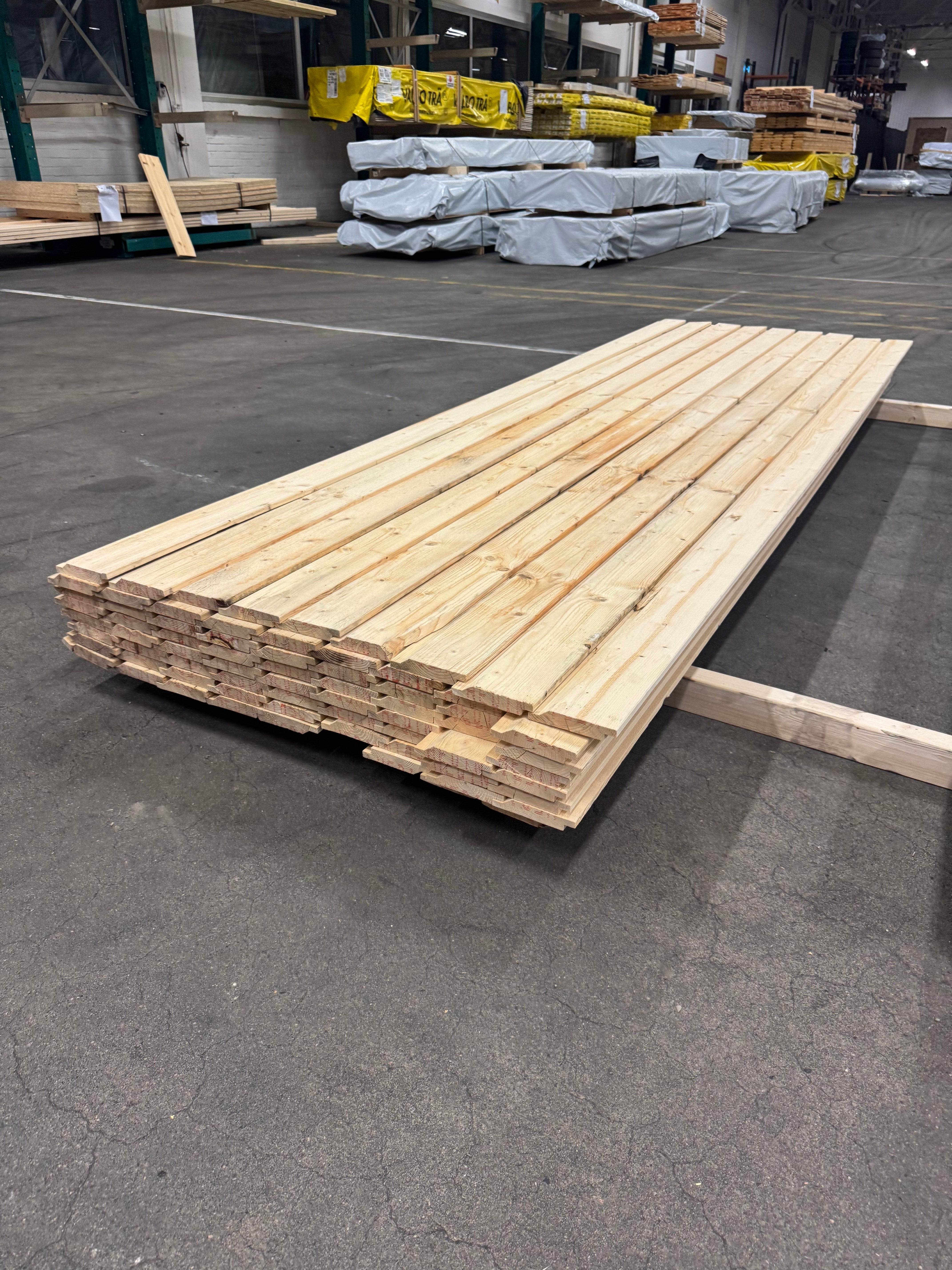 Paket Enkelfas fals 22x120mm 72st 3.0m Mögel