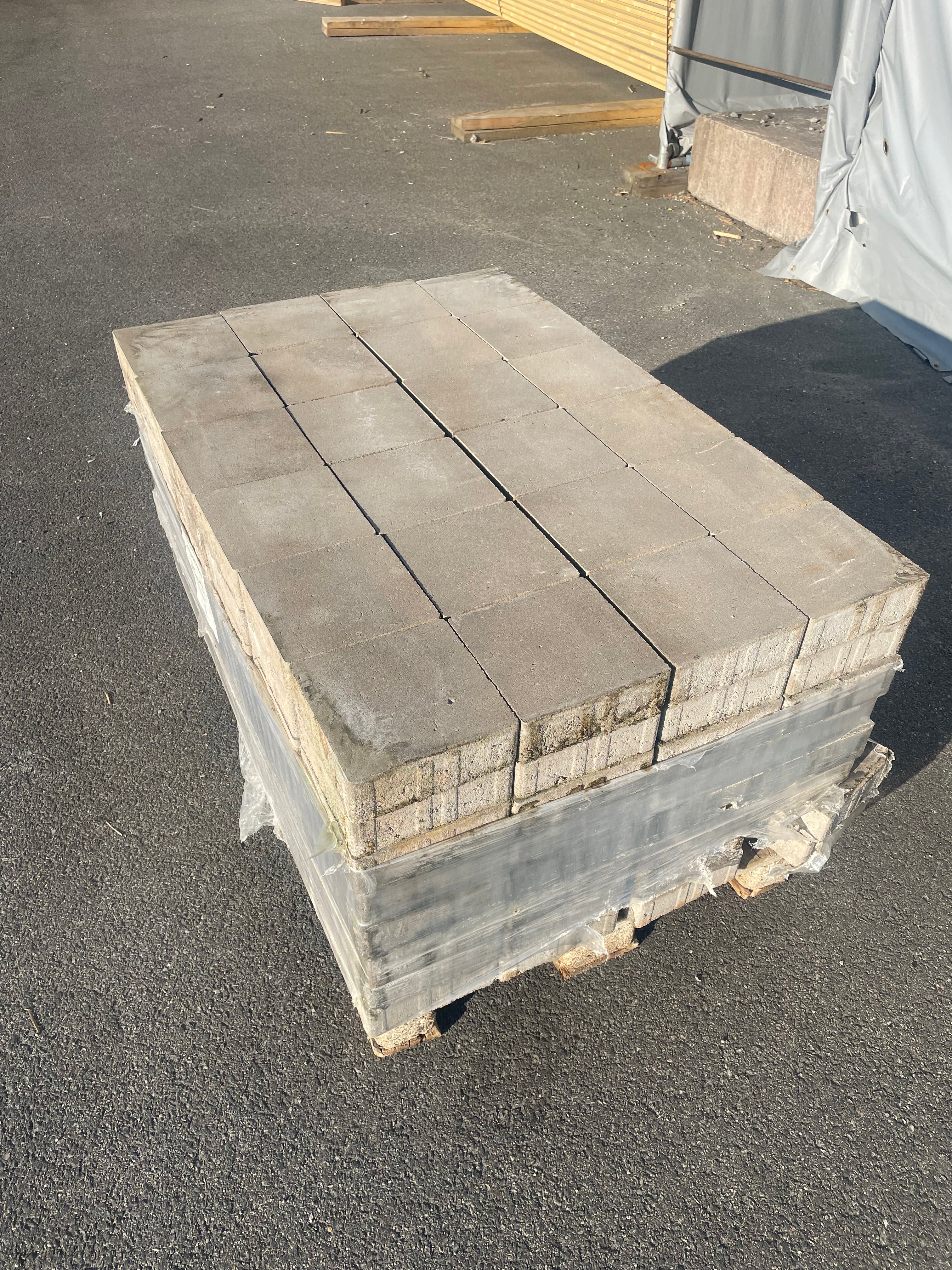 Betongplatta Scala 210x210x70 mm – Naturgrå (St Eriks)