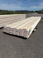 Paket Ytterpanel Dubbelfas Halvspont 22x145mm, 75st 4.20m Mellanstruken