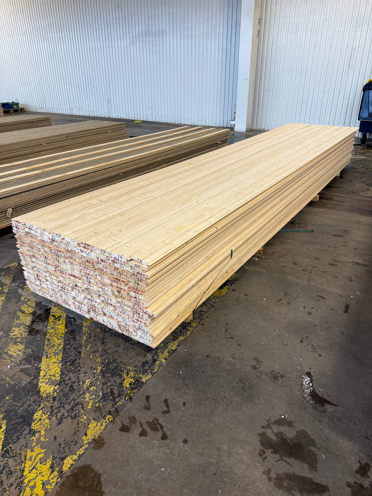 Paket Ytterpanel 19×120 mm 5,10 m Obehandlad – 243 st