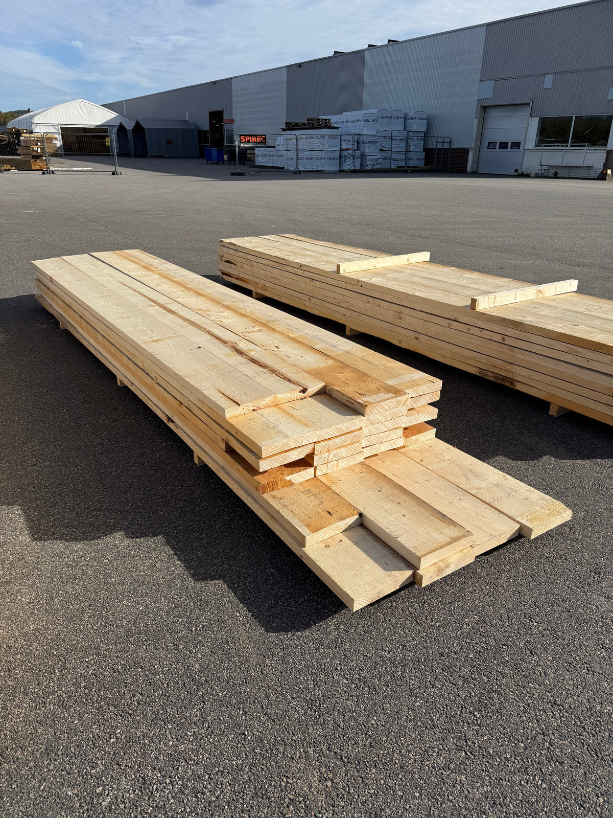 Paket Ohyvlade Reglar 47x250mm (3,90–4,80m) 28st