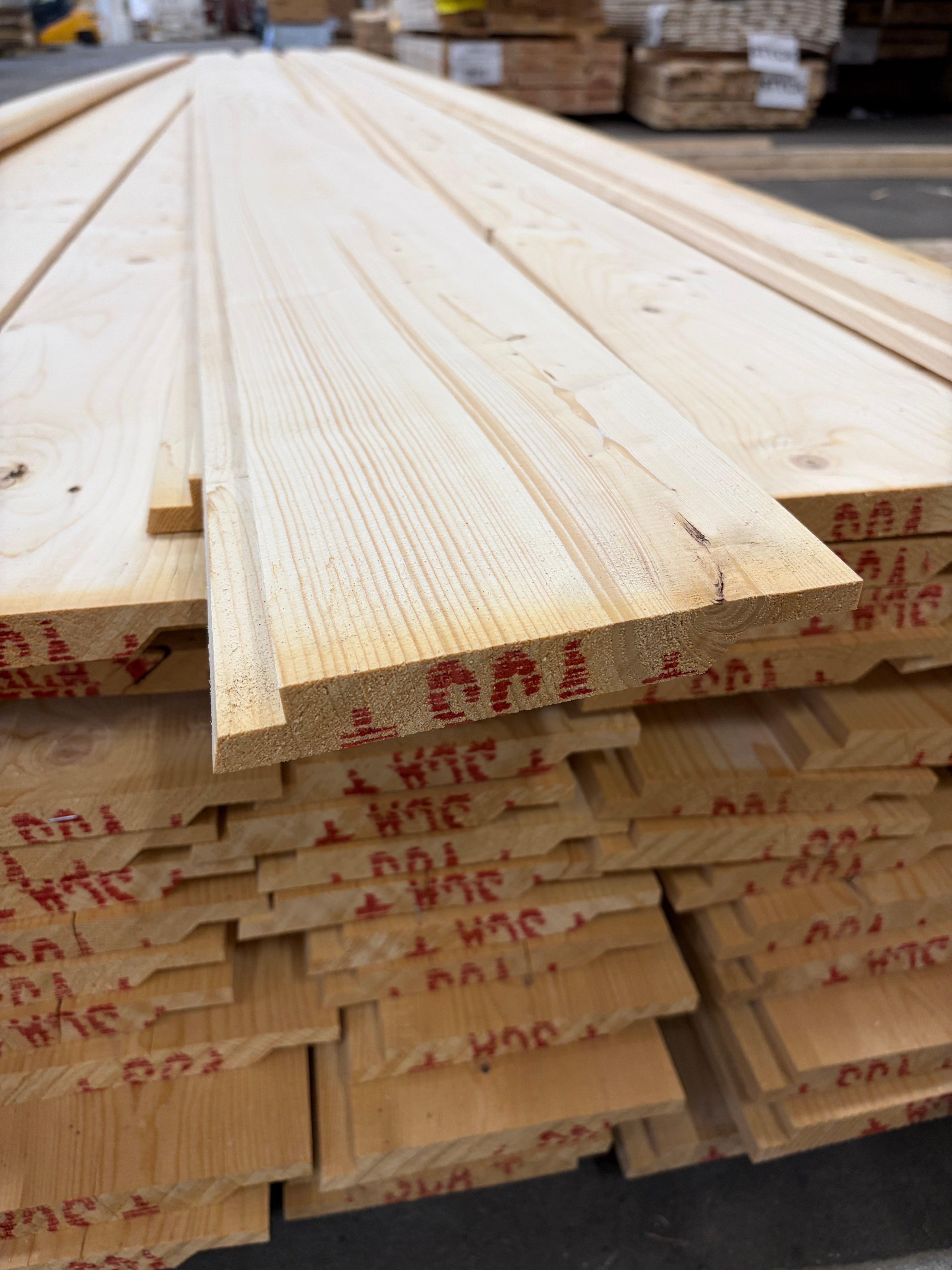 Paket Ytterpanel 21×160 – 88 st (5.40 m) Obehandlad