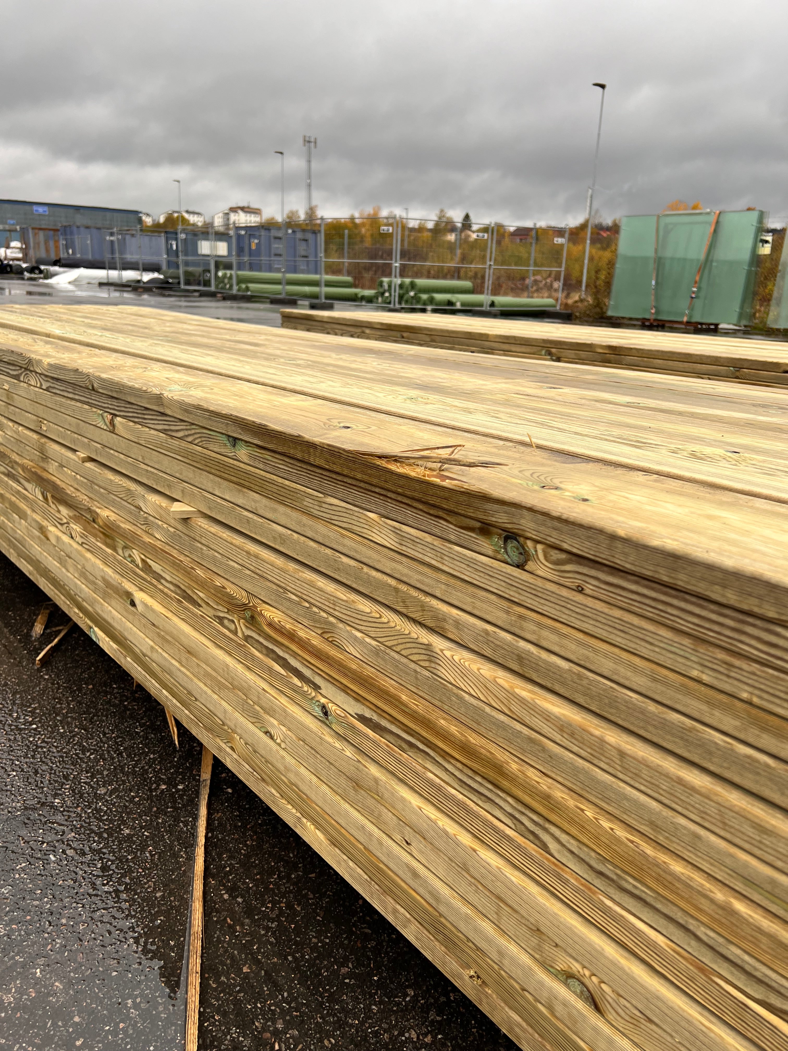 Paket Trall Rillad 28x145mm – 105 st 4.80m Tryckimpregnerad B-sort