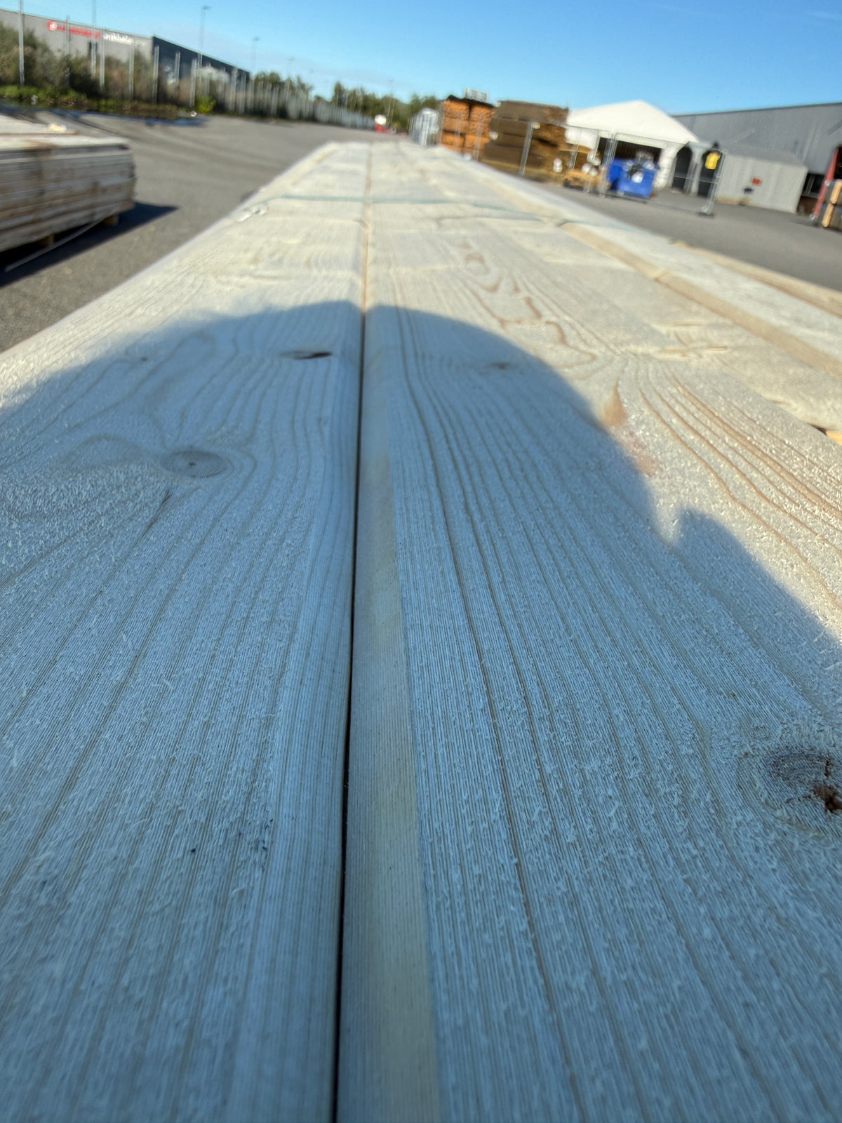 Paket Dubbelfasspont 22x145mm 5,40m 182st Obehandlade
