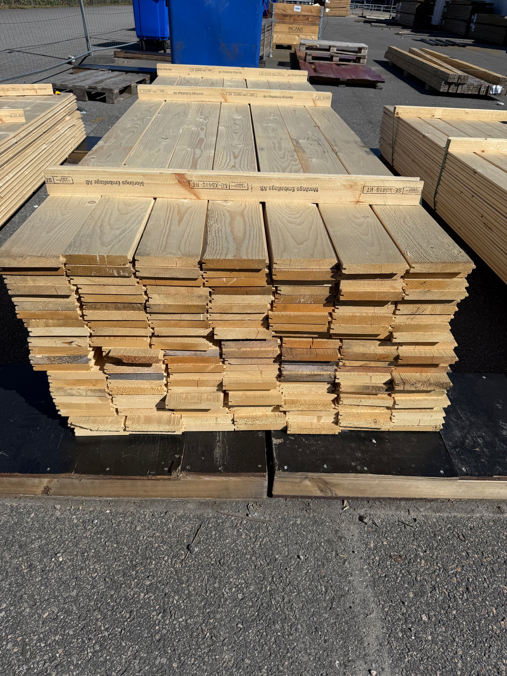 Paket Råspont/ Luckämne 23x145mm 3,00m- 147st Gran